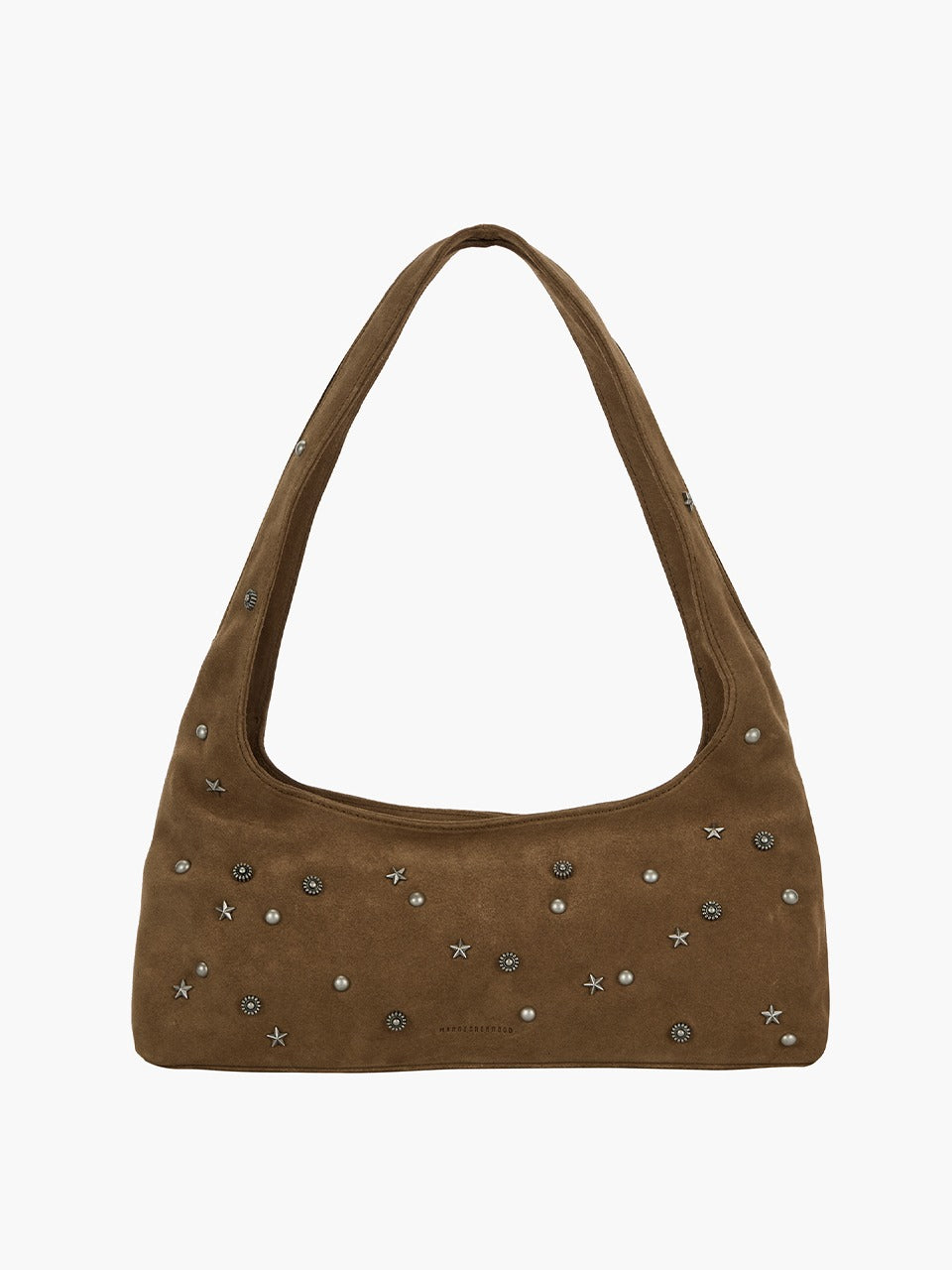 Marge Sherwood - Halter Hobo (Cappuccino Studded Suede) product image 5 | TRAB K-Fashion Australia