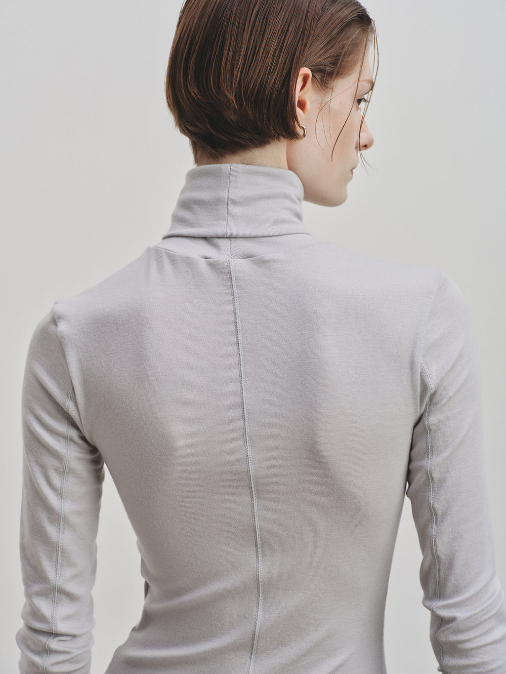 Tonywack - Slim-Fit Turtleneck (Light Grey) product image 3 | TRAB K-Fashion Australia