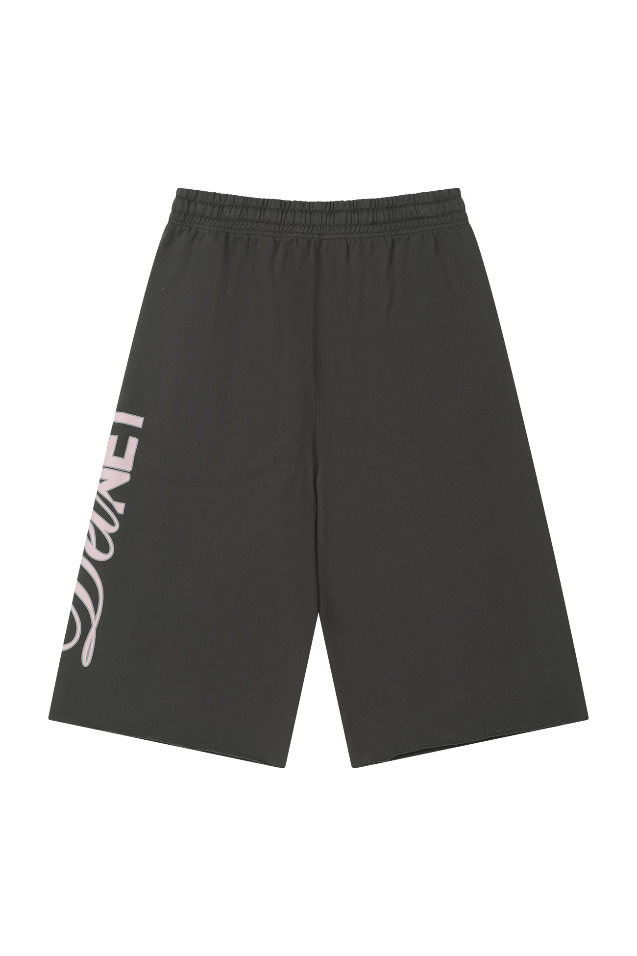 Deinet - Dn Script Sweat Bermuda Pants (Charcoal) product image 11 | TRAB K-Fashion Australia