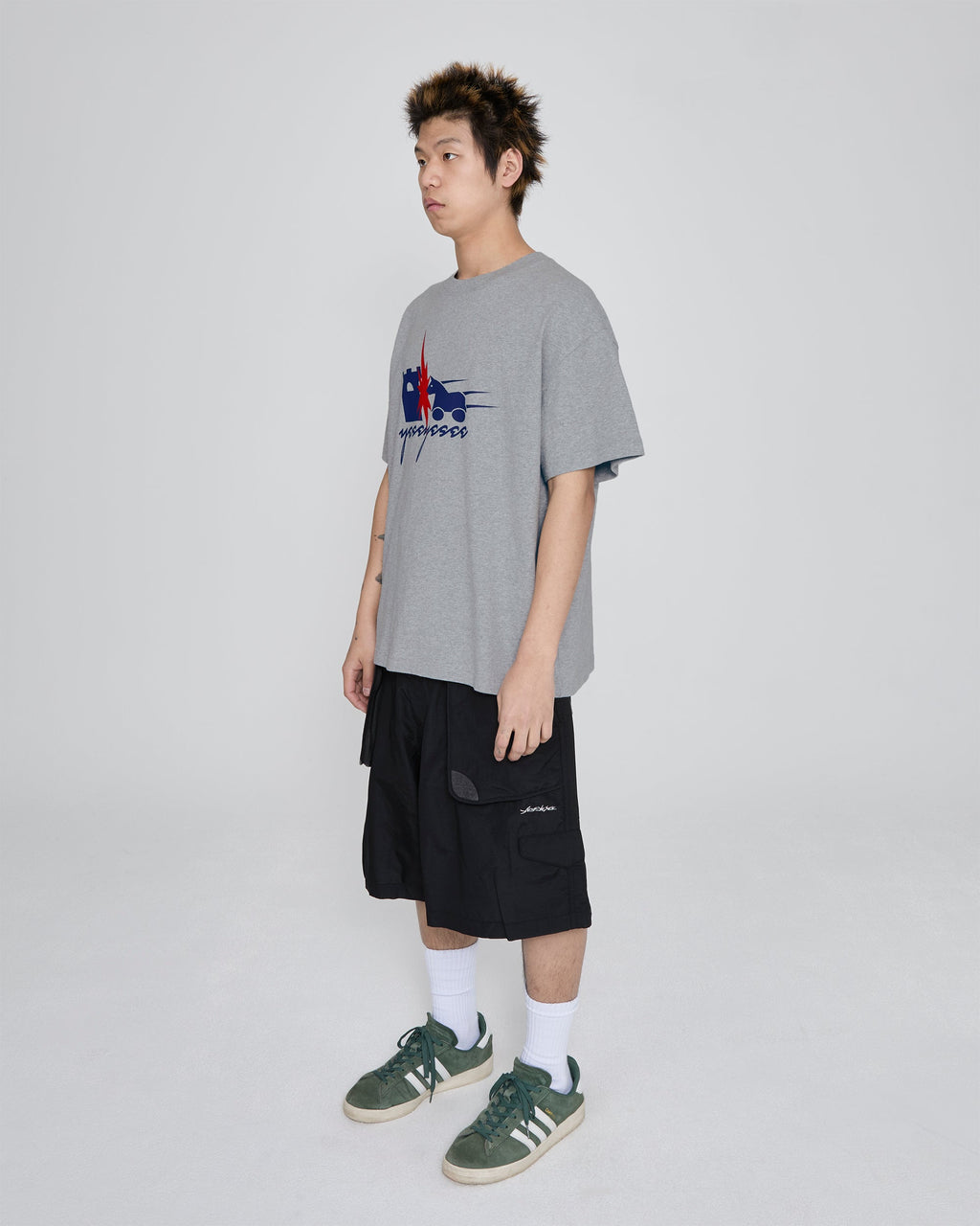 yeseyesee - Striking Cargo Shorts (Black) product image 11 | TRAB K-Fashion Australia