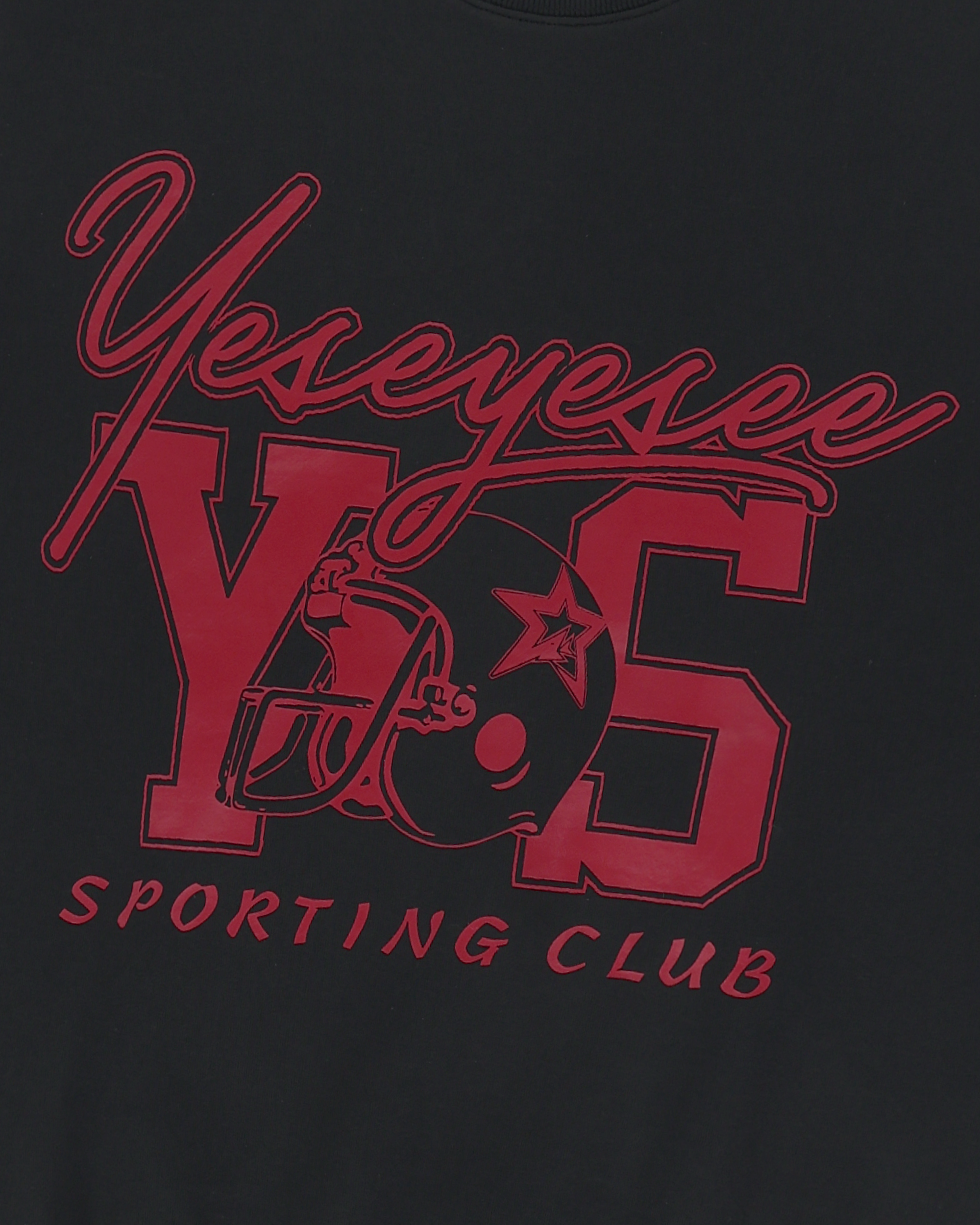 yeseyesee - Y.E.S Sporting Club Sweatshirt (Black) product image 5 | TRAB K-Fashion Australia