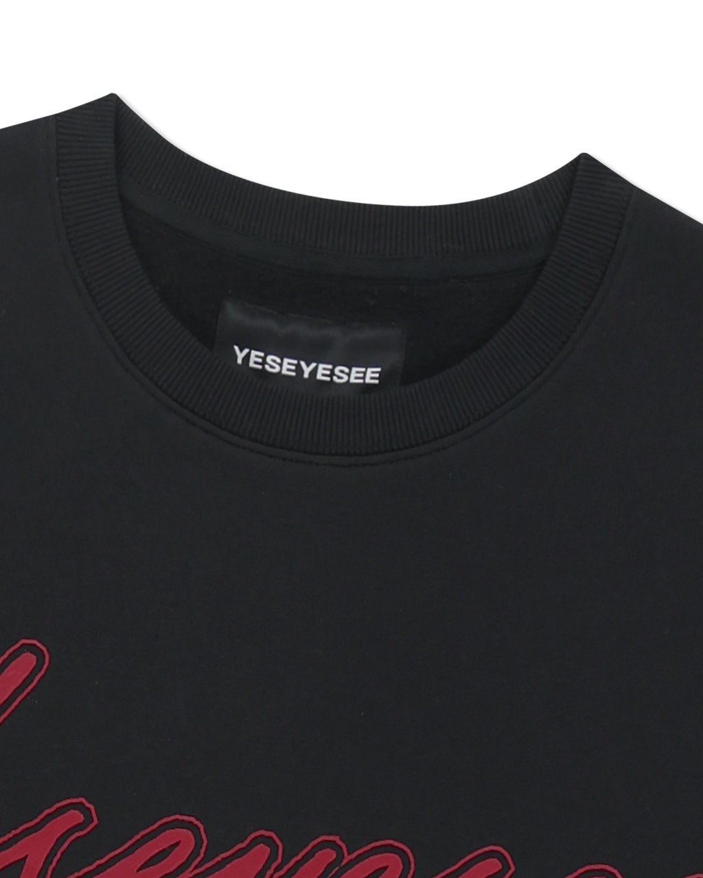 yeseyesee - Y.E.S Sporting Club Sweatshirt (Black) product image 6 | TRAB K-Fashion Australia