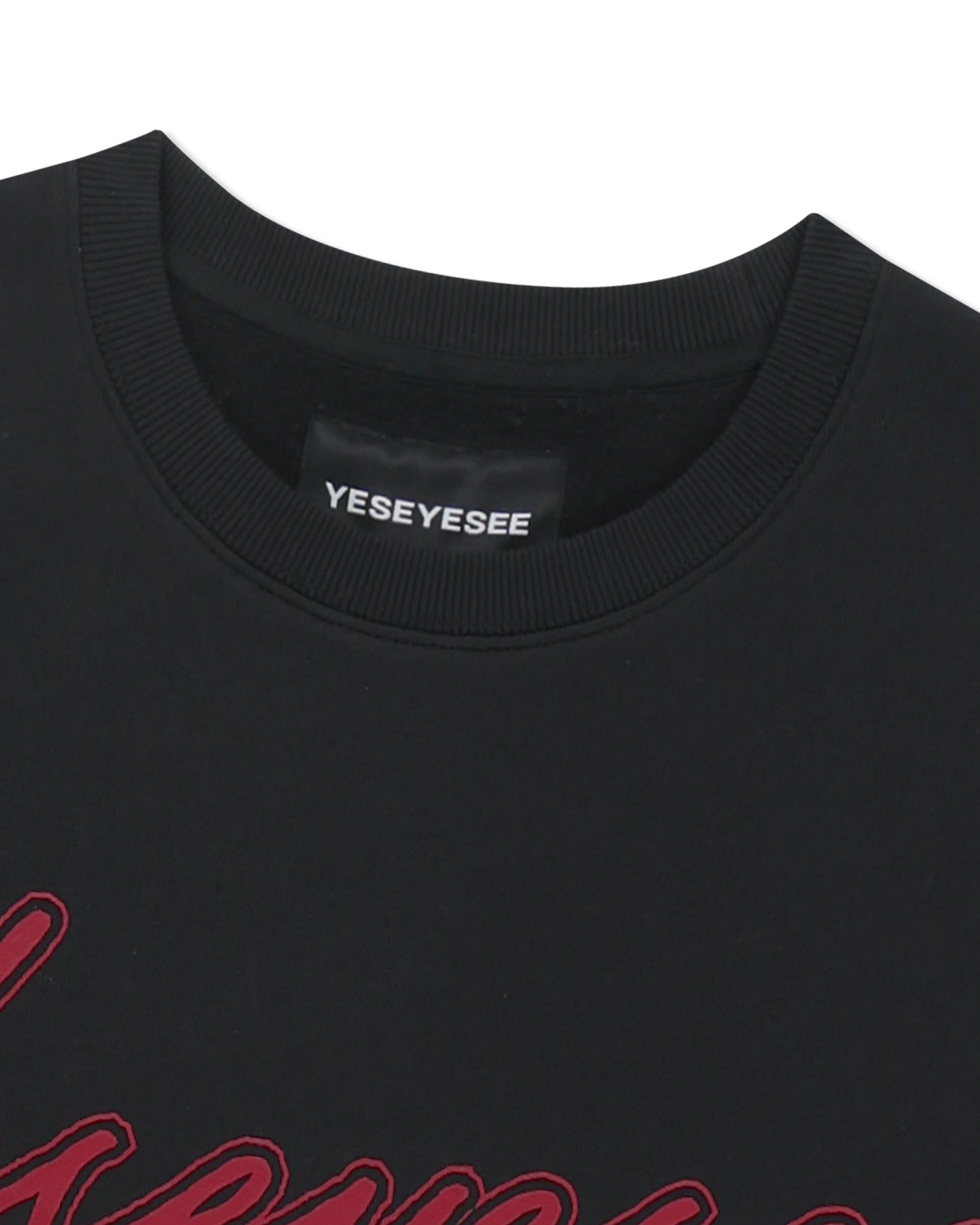 yeseyesee - Y.E.S Sporting Club Sweatshirt (Black) product image 6 | TRAB K-Fashion Australia