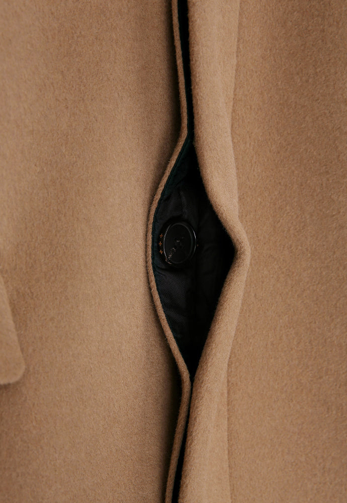 Tonywack - Cashmere Single-Breasted Tailored Coat (Camel) product image 11 | TRAB K-Fashion Australia