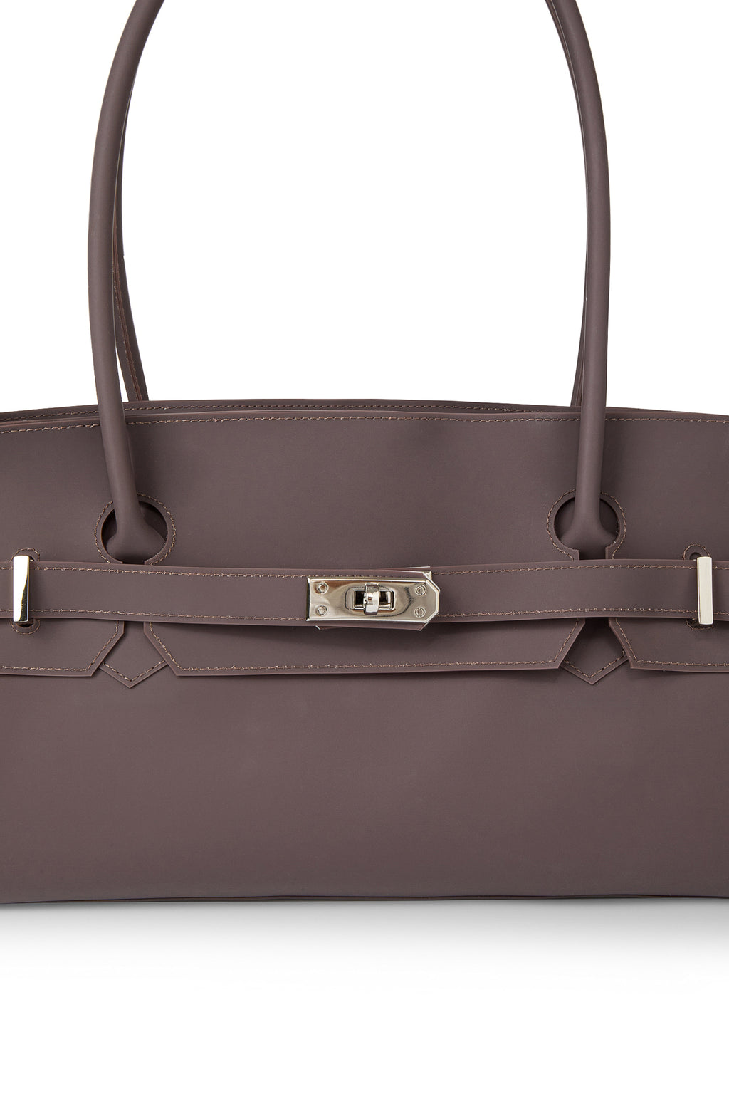 Deinet - [free Card Wallet] Jelly Two-Way Bag (Brown) product image 6 | TRAB K-Fashion Australia