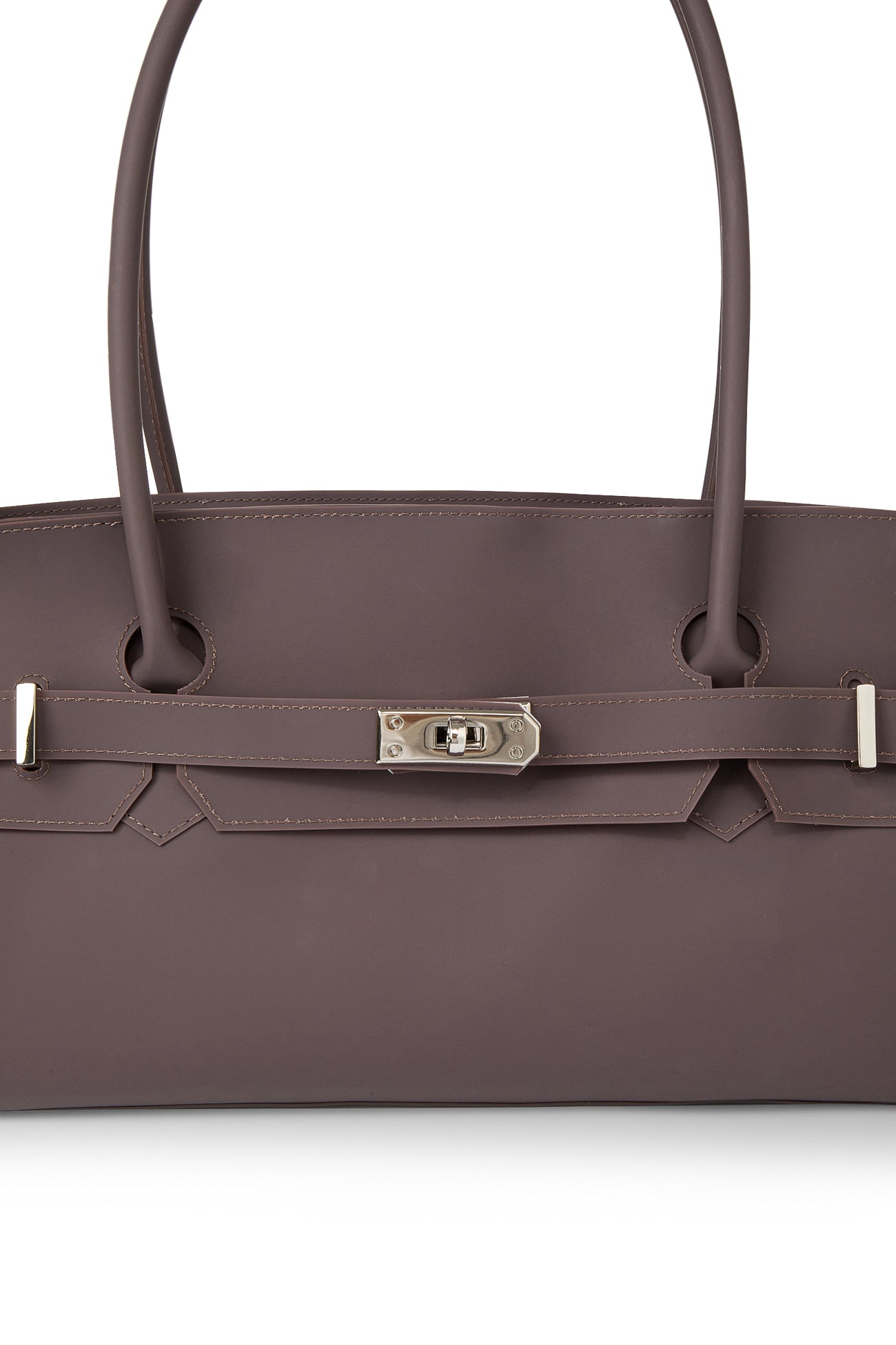 Deinet - [free Card Wallet] Jelly Two-Way Bag (Brown) product image 6 | TRAB K-Fashion Australia