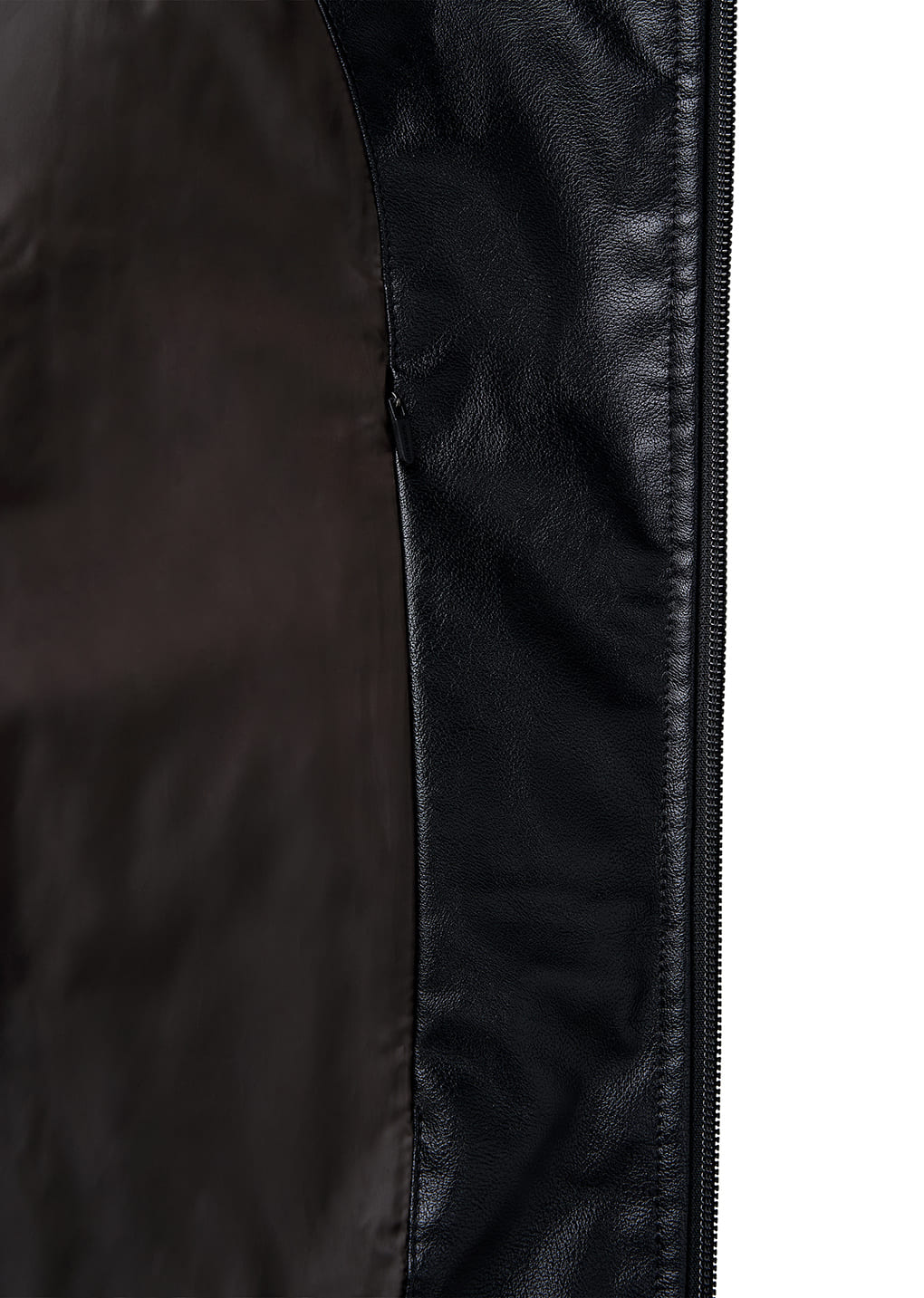 Amomento - [Pre-Order] synthetic leather mid puffer (Black) product image 16 | TRAB K-Fashion Australia