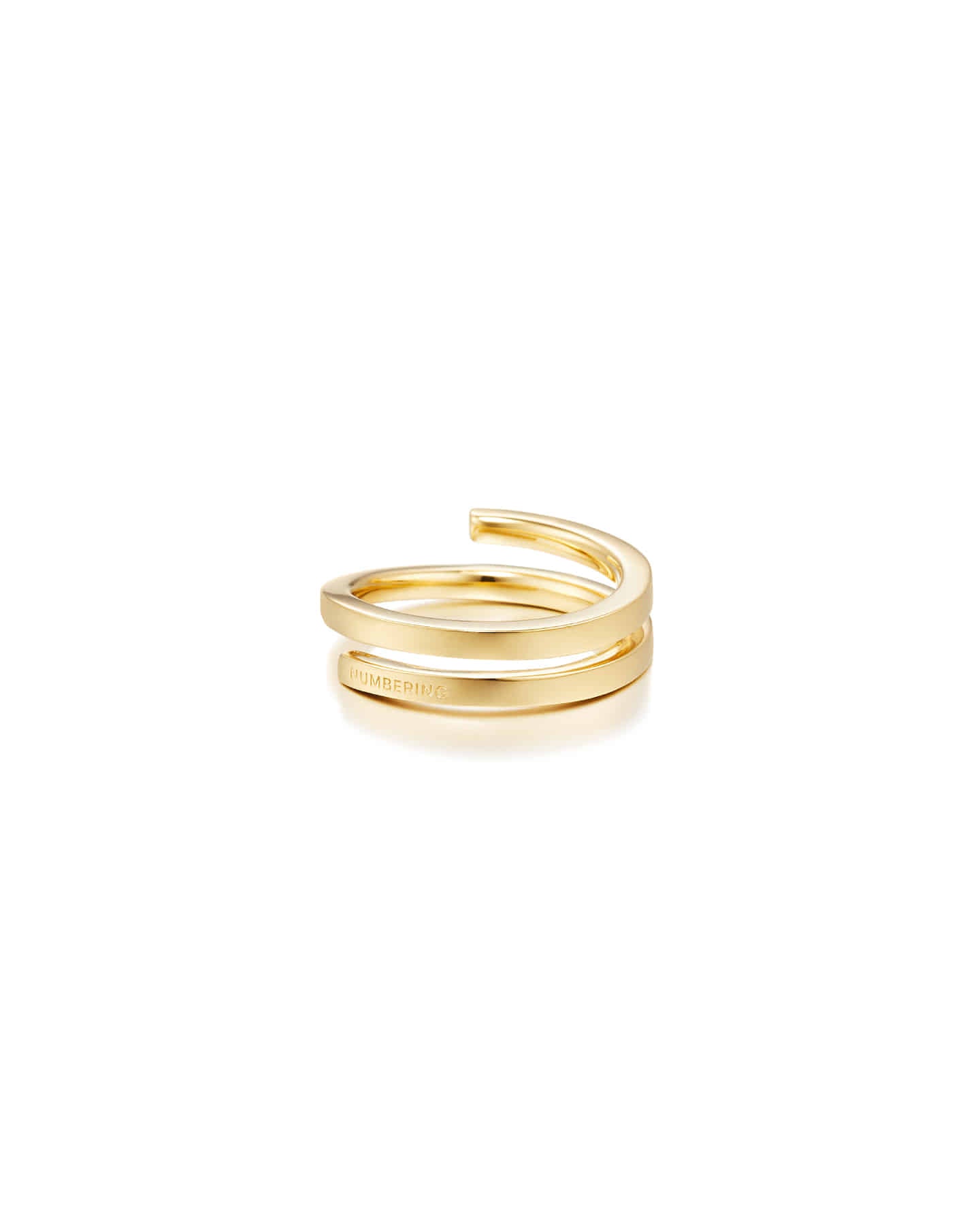 Numbering - Square Coil Ring (1.5 turns) #4600 product image 8 | TRAB K-Fashion Australia