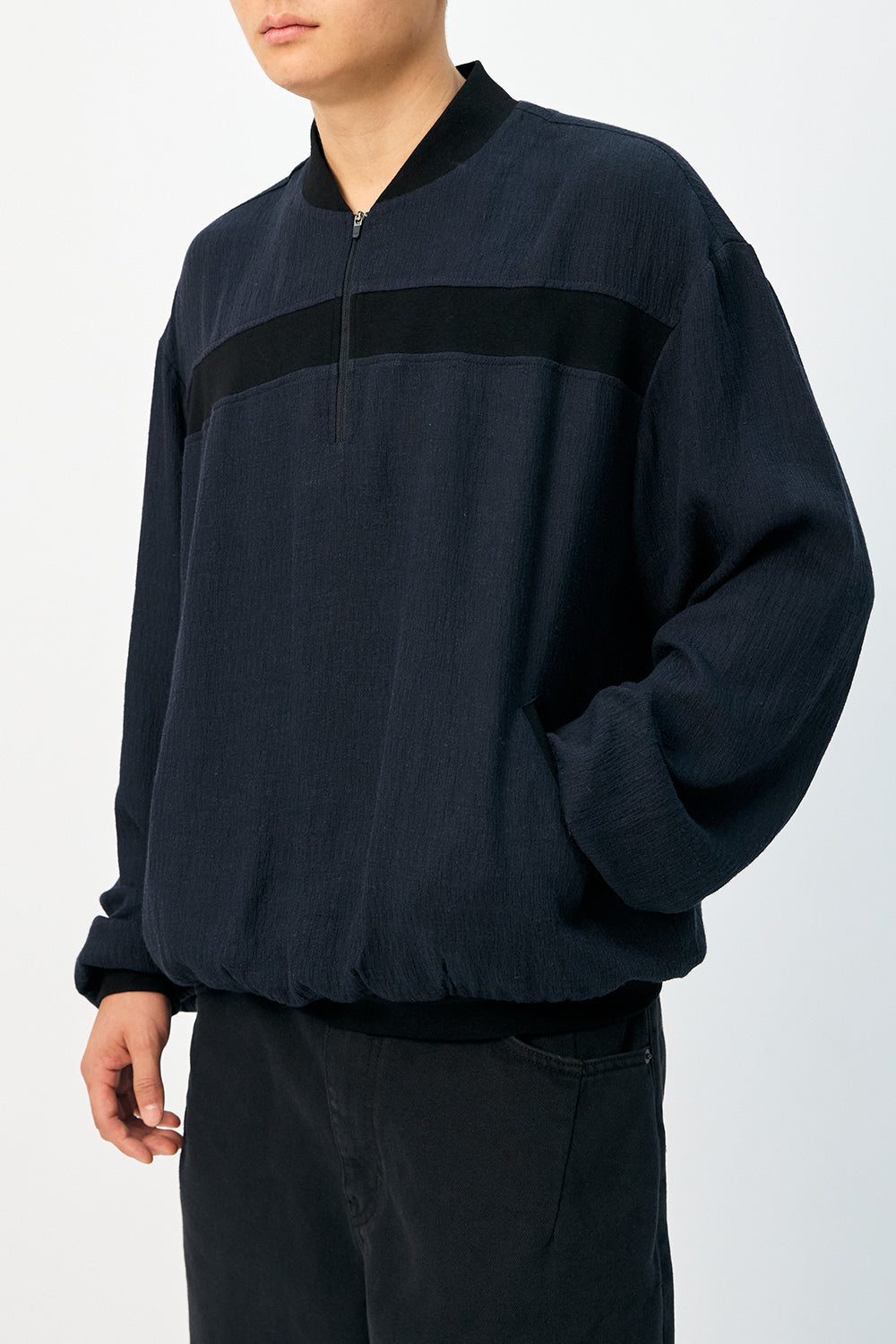 Hatchingroom - Archive Pullover Shirt Dark (Navy) product image 6 | TRAB K-Fashion Australia