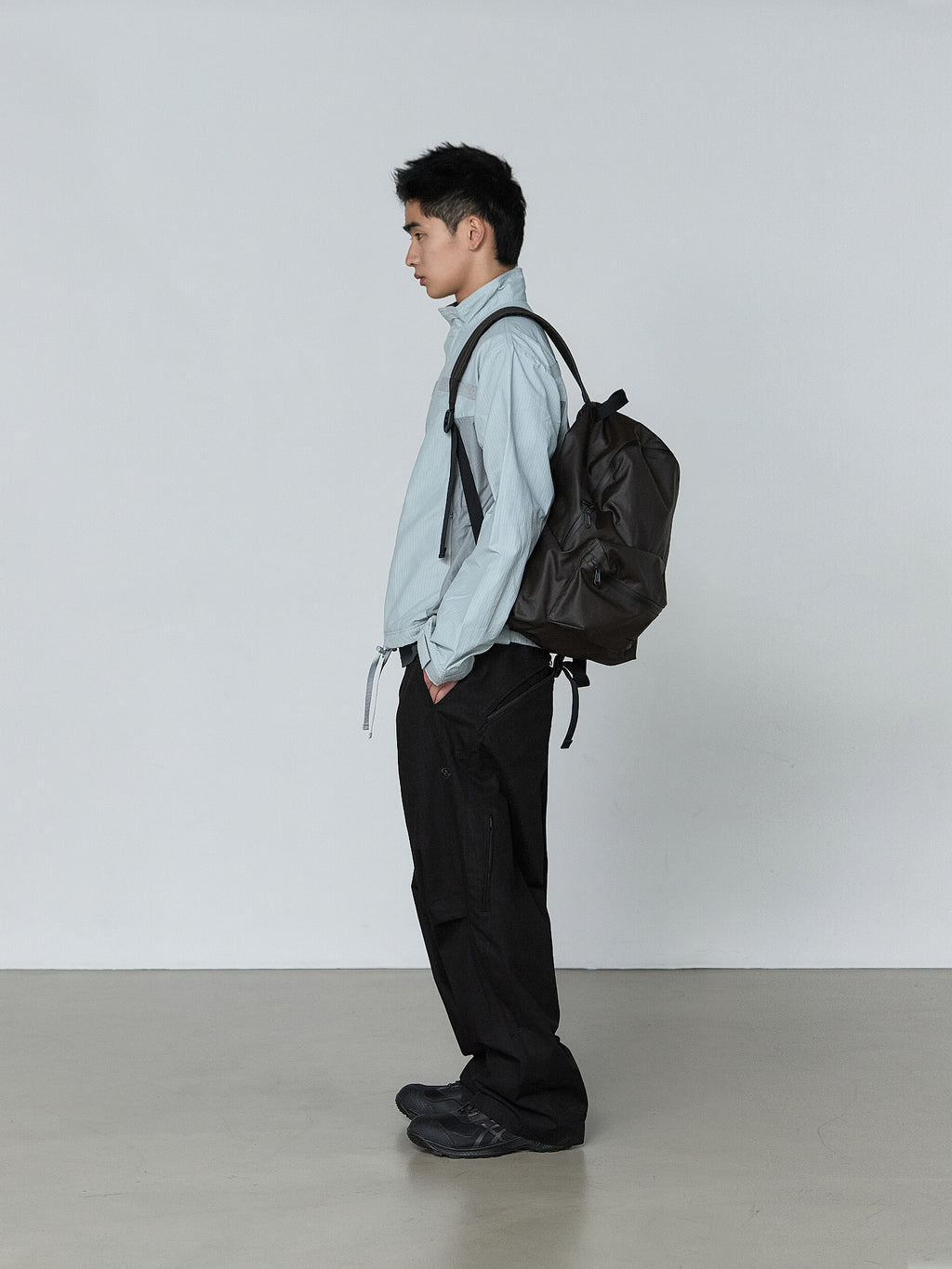 San San Gear - Back Pocket Pants (Black) product image 4 | TRAB K-Fashion Australia