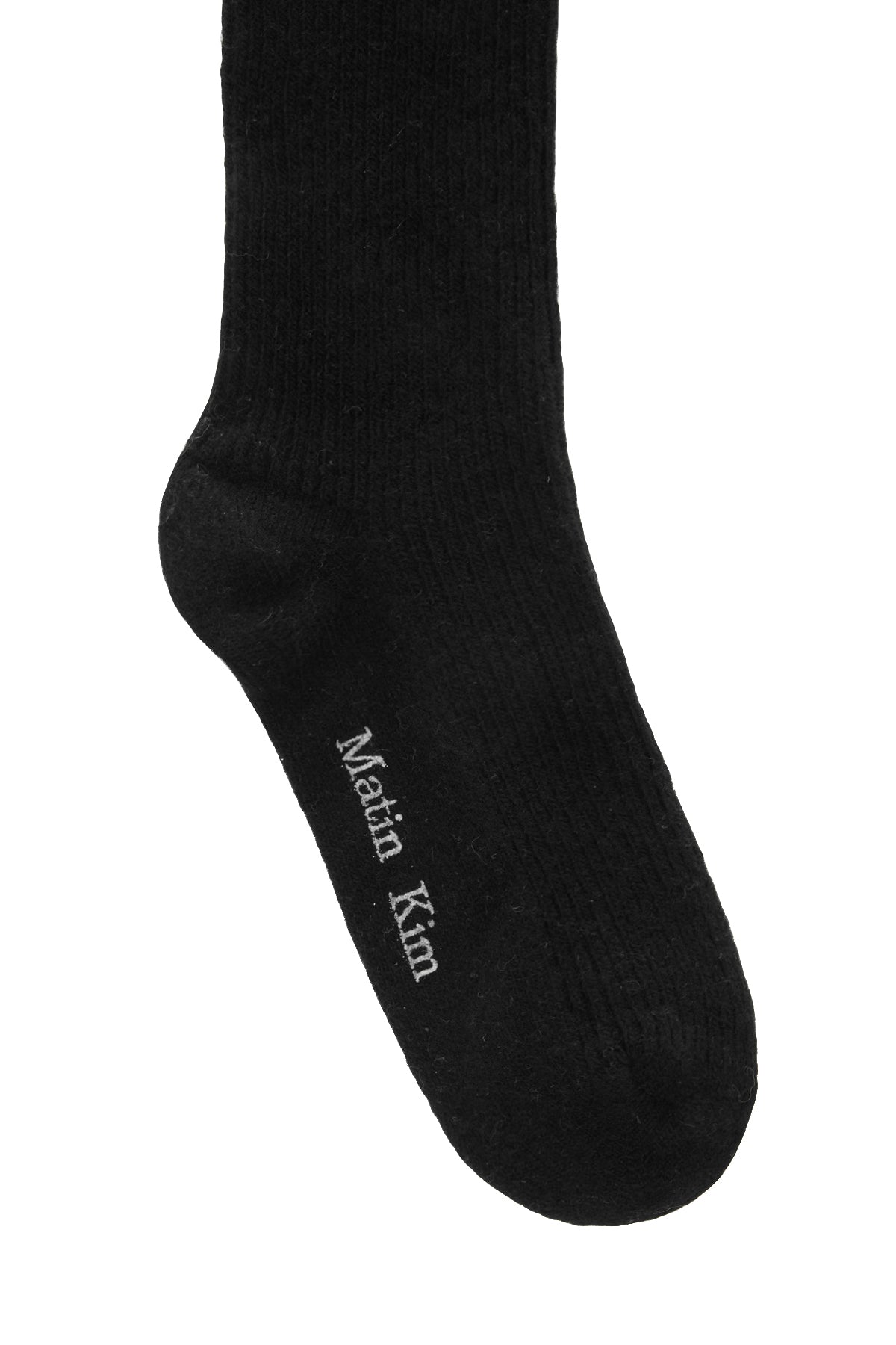 Matin Kim - Wool Blended Half Socks (Black) product image 3 | TRAB K-Fashion Australia