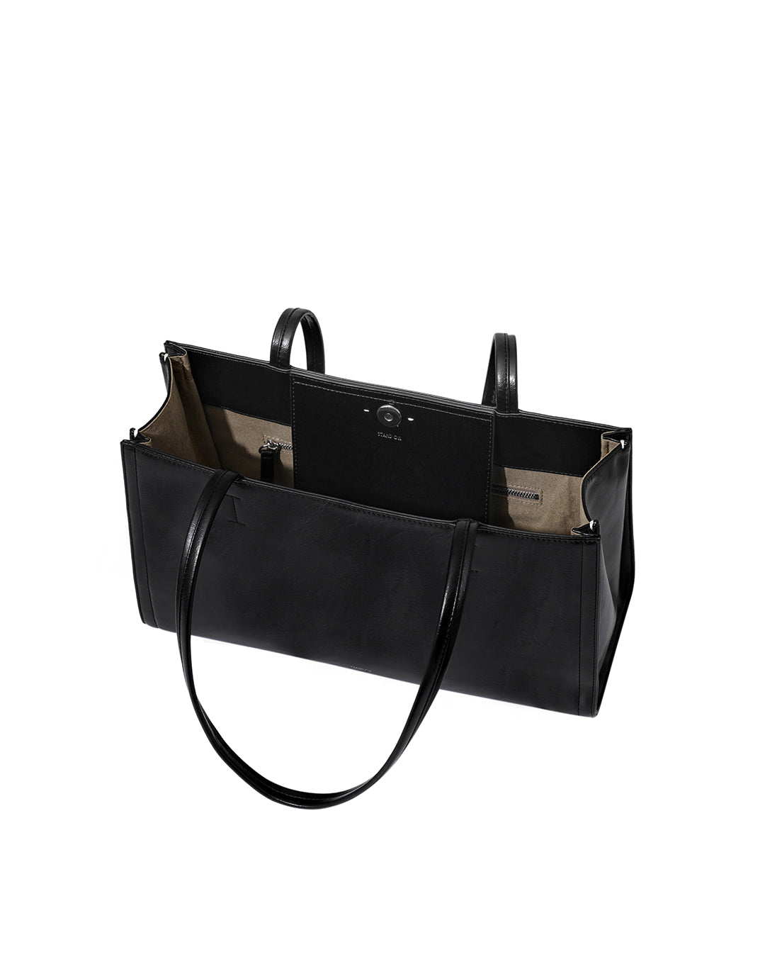 Stand Oil - Oblong bag (Black) product image 6 | TRAB K-Fashion Australia