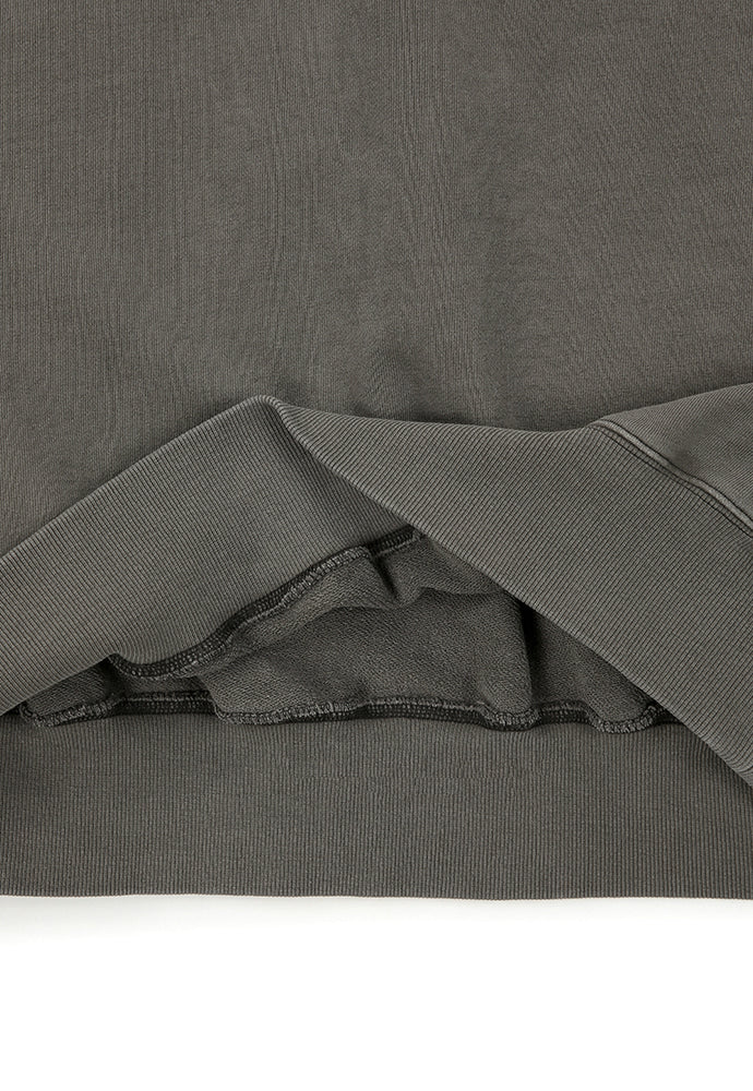 Art if acts - Garment Dyed Half Zipup Sweat (Mud Brown) product image 13 | TRAB K-Fashion Australia