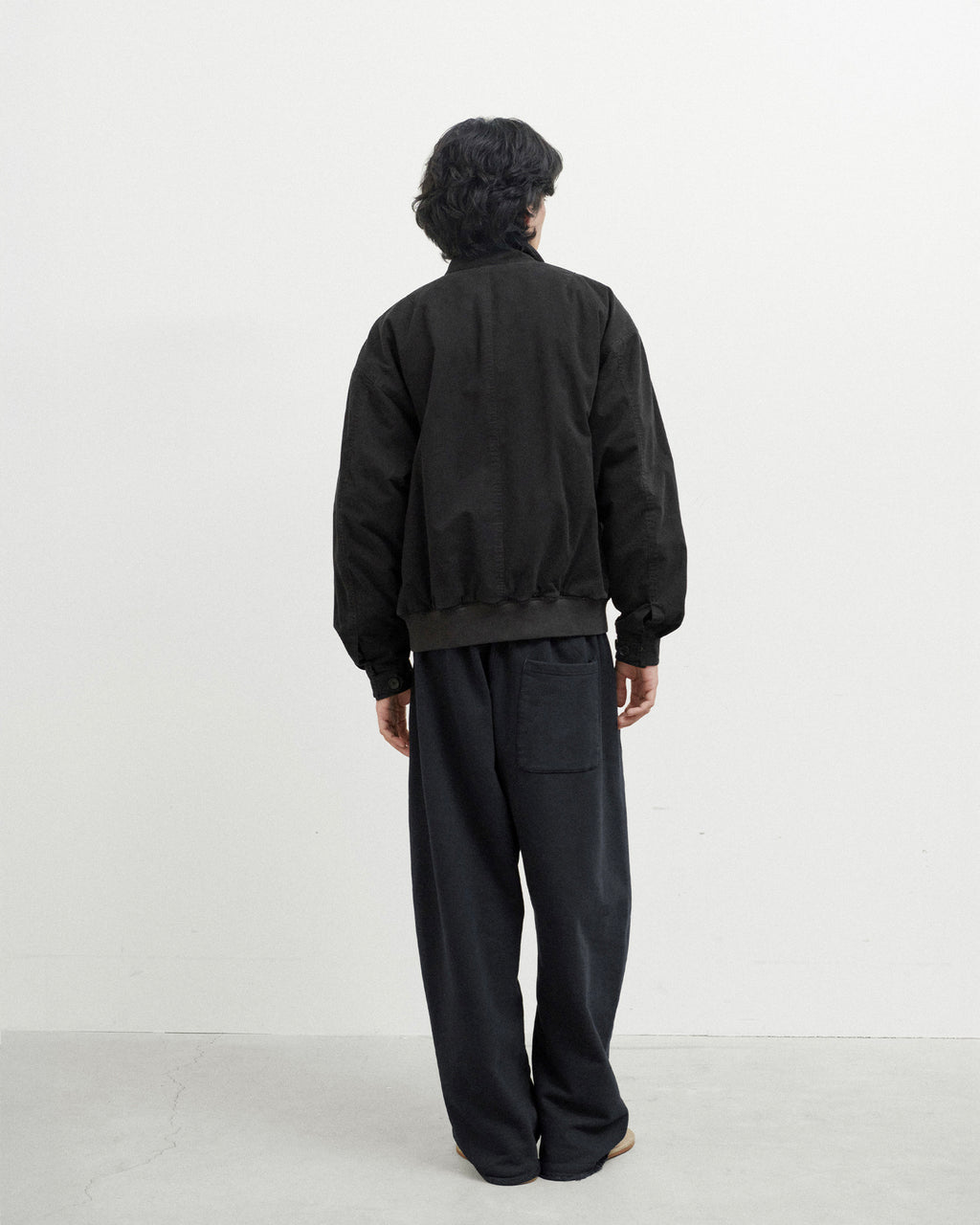 Brownyard - Double Layer Flight Jacket (Black) product image 3 | TRAB K-Fashion Australia