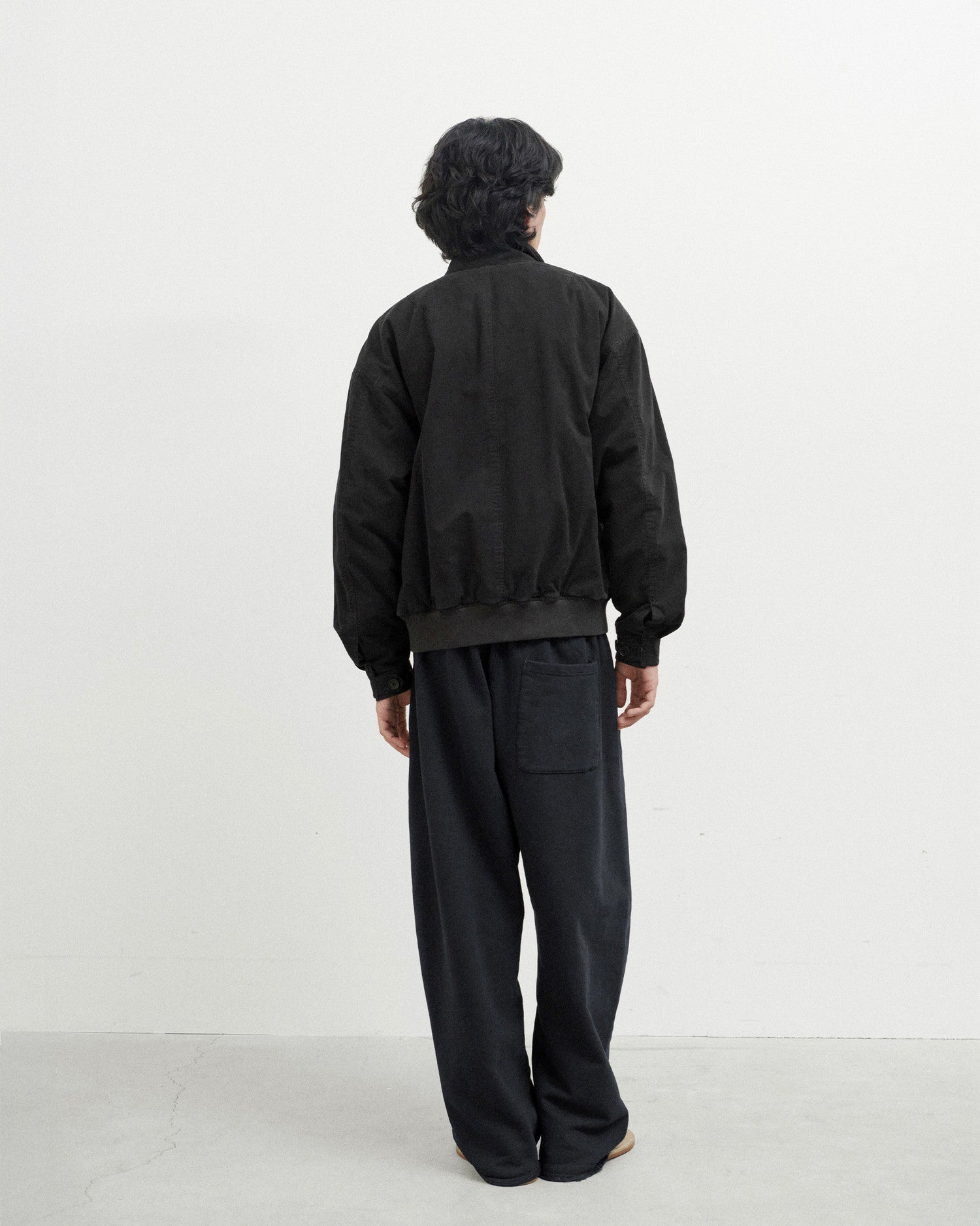 Brownyard - Double Layer Flight Jacket (Black) product image 3 | TRAB K-Fashion Australia