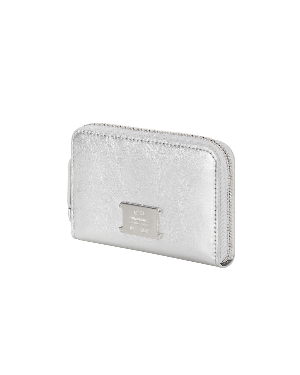 Numbering - Zipper Cracked Leather Card Wallet #1057 product image 7 | TRAB K-Fashion Australia