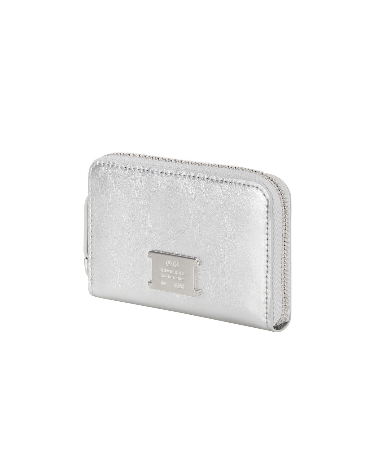 Numbering - Zipper Cracked Leather Card Wallet #1057 product image 7 | TRAB K-Fashion Australia