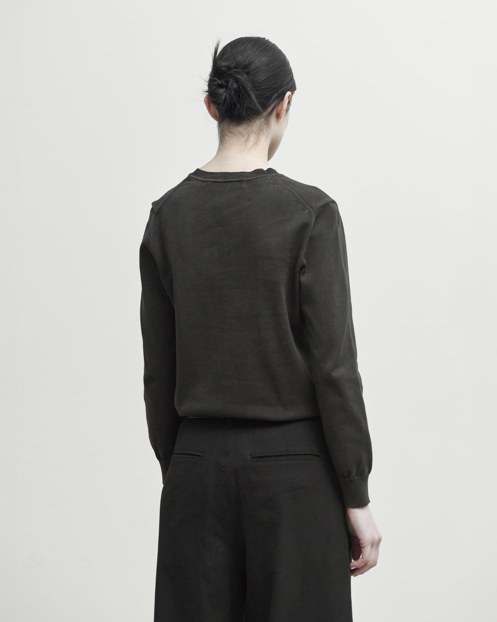 Brownyard - Washed Cotton Knit (Black) product image 2 | TRAB K-Fashion Australia