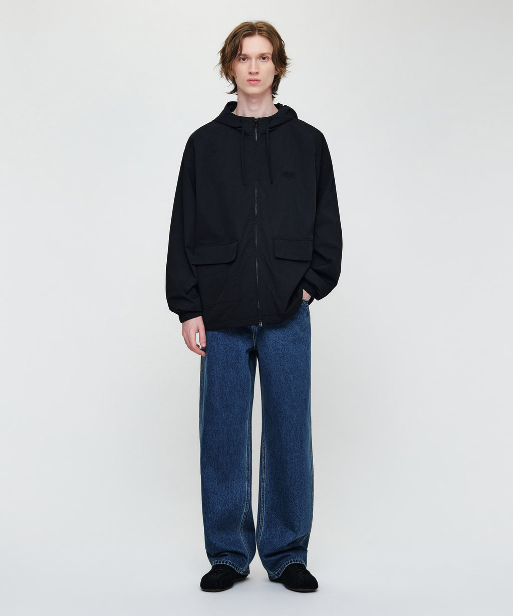 Marithe & Francois Girbaud - Outpocket Hooded Wind Jacket (Black) product image 6 | TRAB K-Fashion Australia