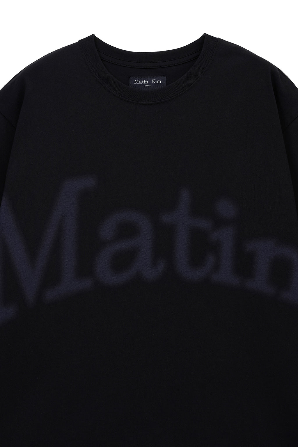 Matin Kim - Big Arch Logo Top (Black) product image 3 | TRAB K-Fashion Australia