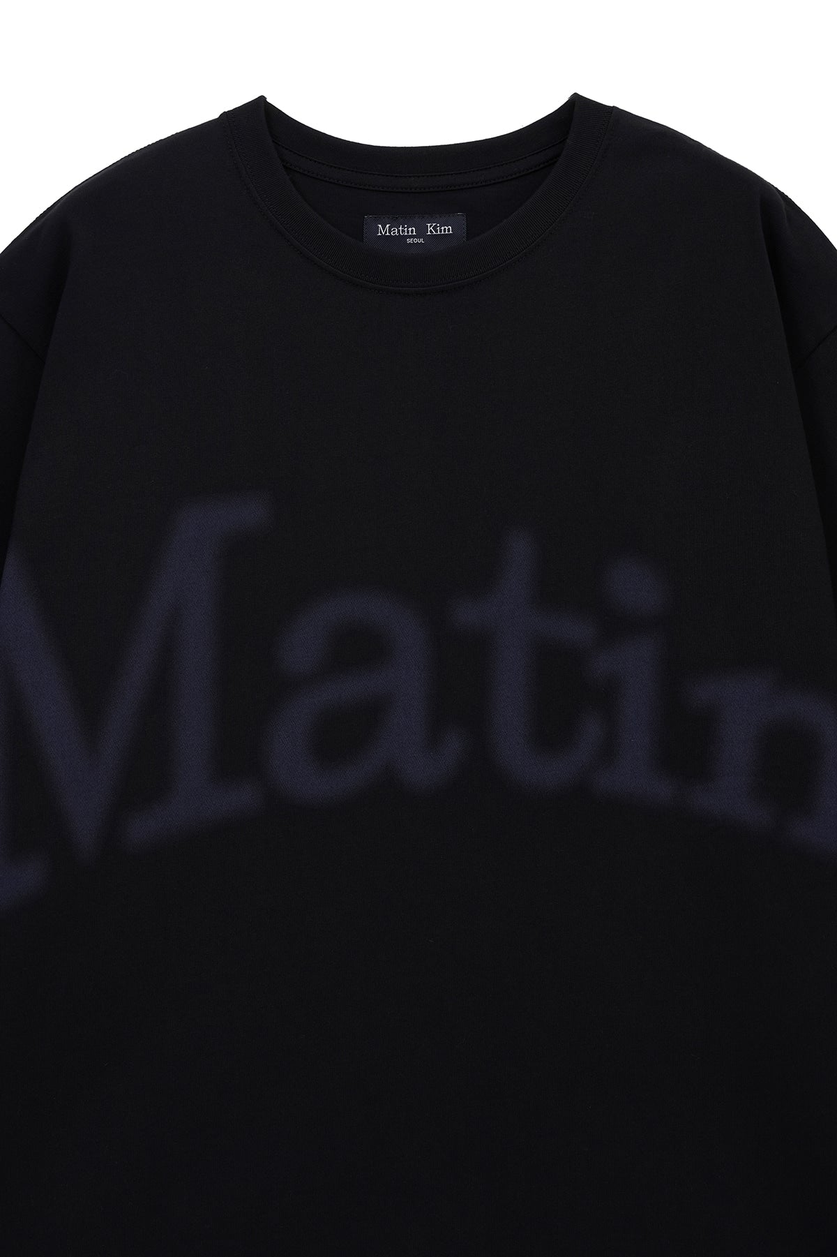 Matin Kim - Big Arch Logo Top (Black) product image 3 | TRAB K-Fashion Australia