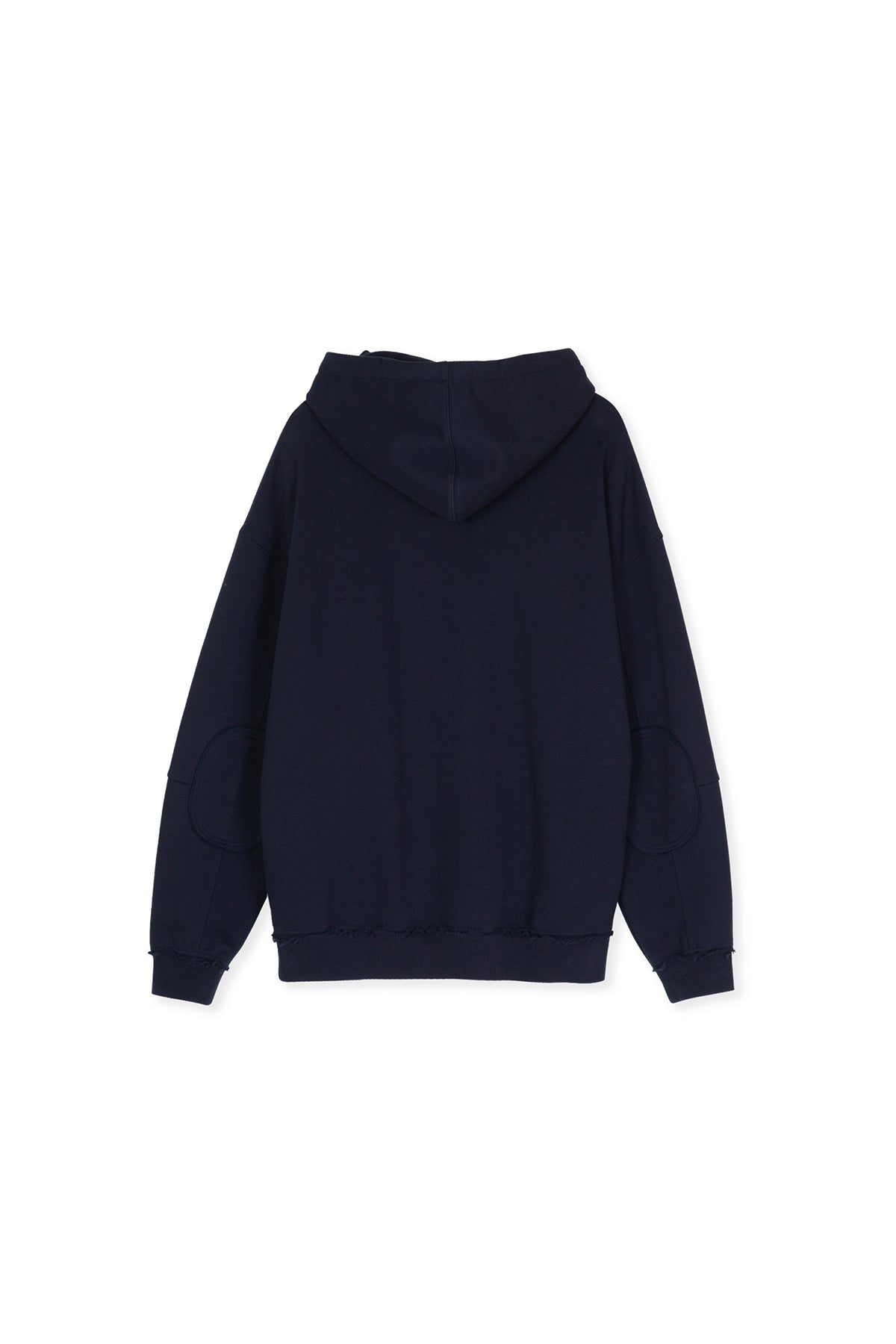 Matin Kim - Peaches Logo Graphic Hoody (Navy) product image 3 | TRAB K-Fashion Australia