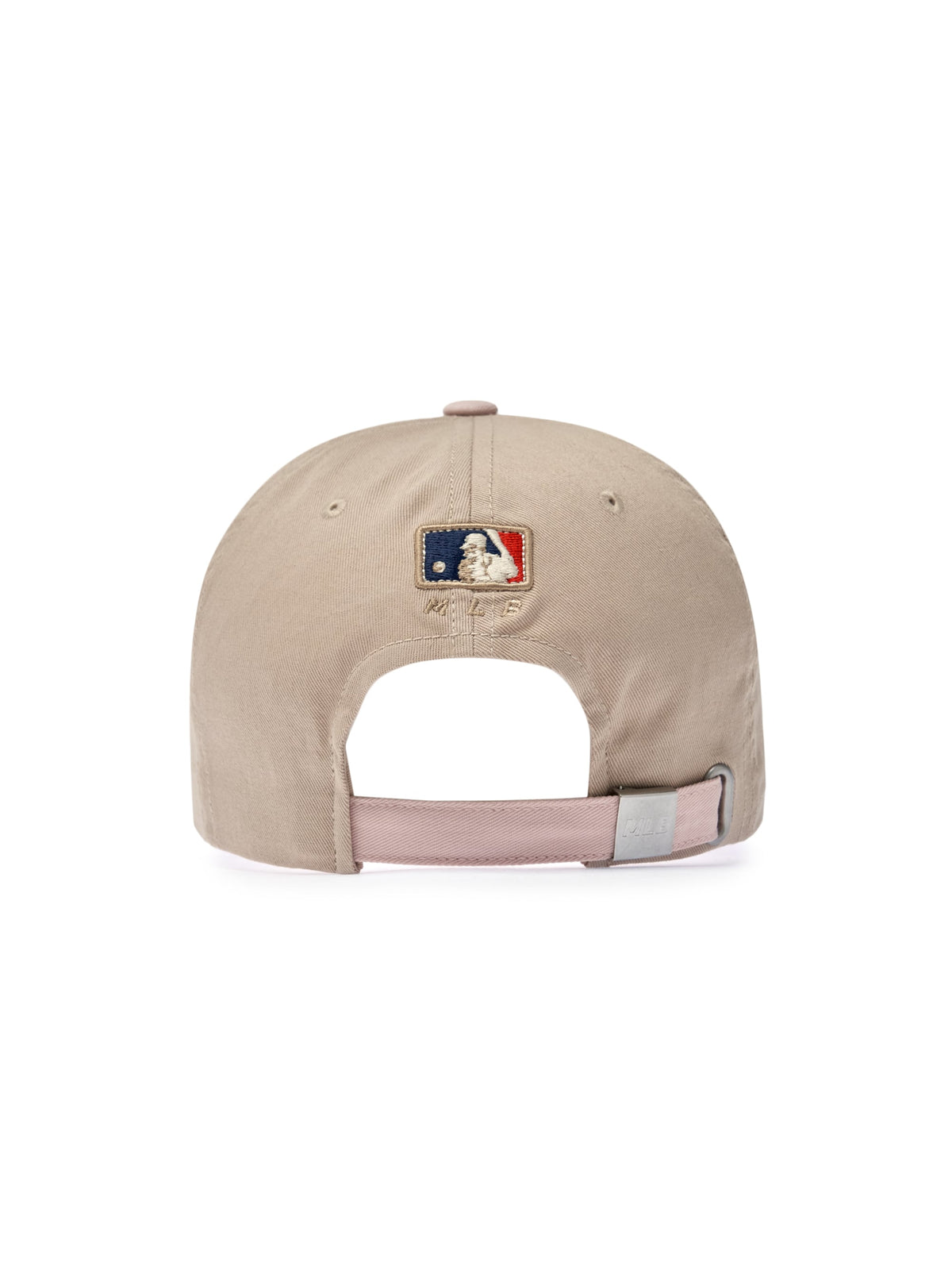 MLB Korea - MLB Q-Fit Color Block Unstructured Ball Cap New York Yankees (Light Beige) product image 5 | TRAB K-Fashion Australia