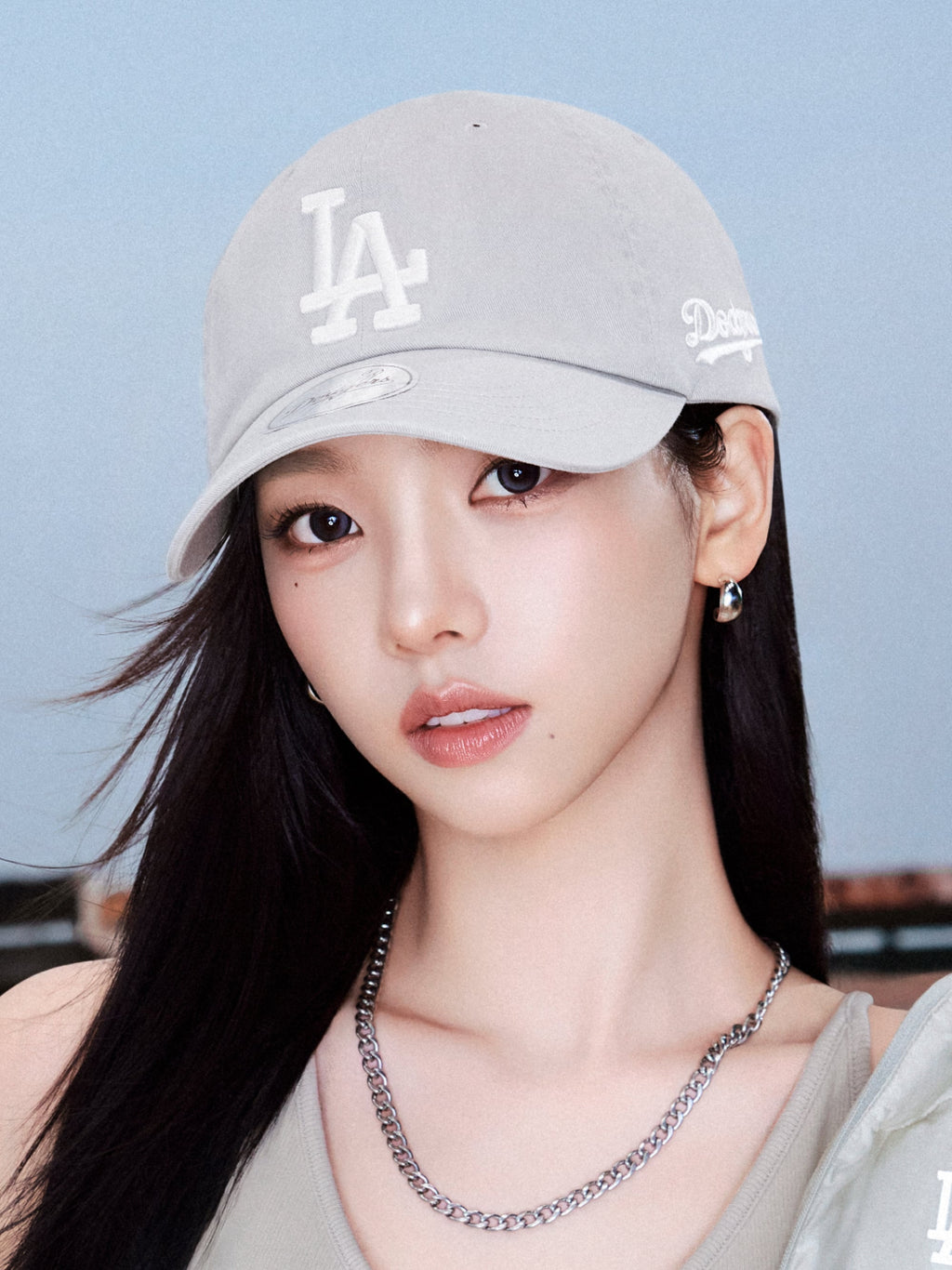 MLB Korea - MLB Signature Unstructured Ball Cap LA Dodgers (Gray) product image 1 | TRAB K-Fashion Australia