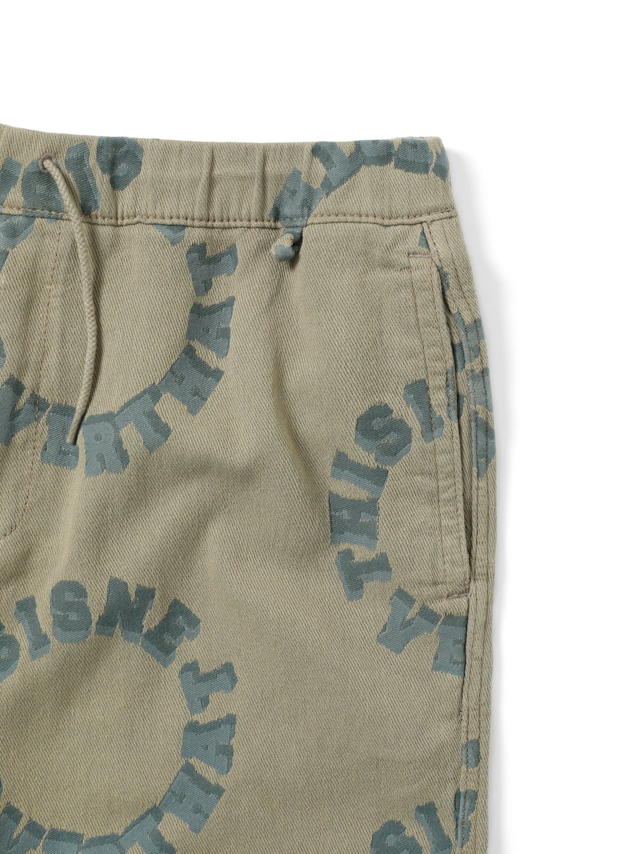 thisisneverthat - 2Tone Logo Jacquard Short (Beige) product image 3 | TRAB K-Fashion Australia