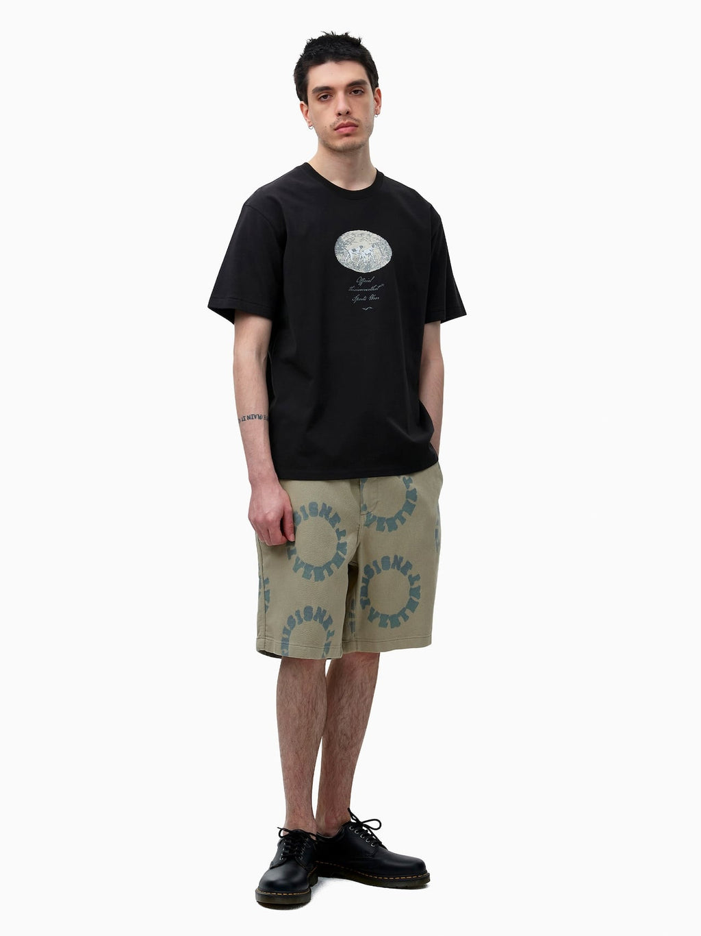 thisisneverthat - 2Tone Logo Jacquard Short (Beige) product image 6 | TRAB K-Fashion Australia