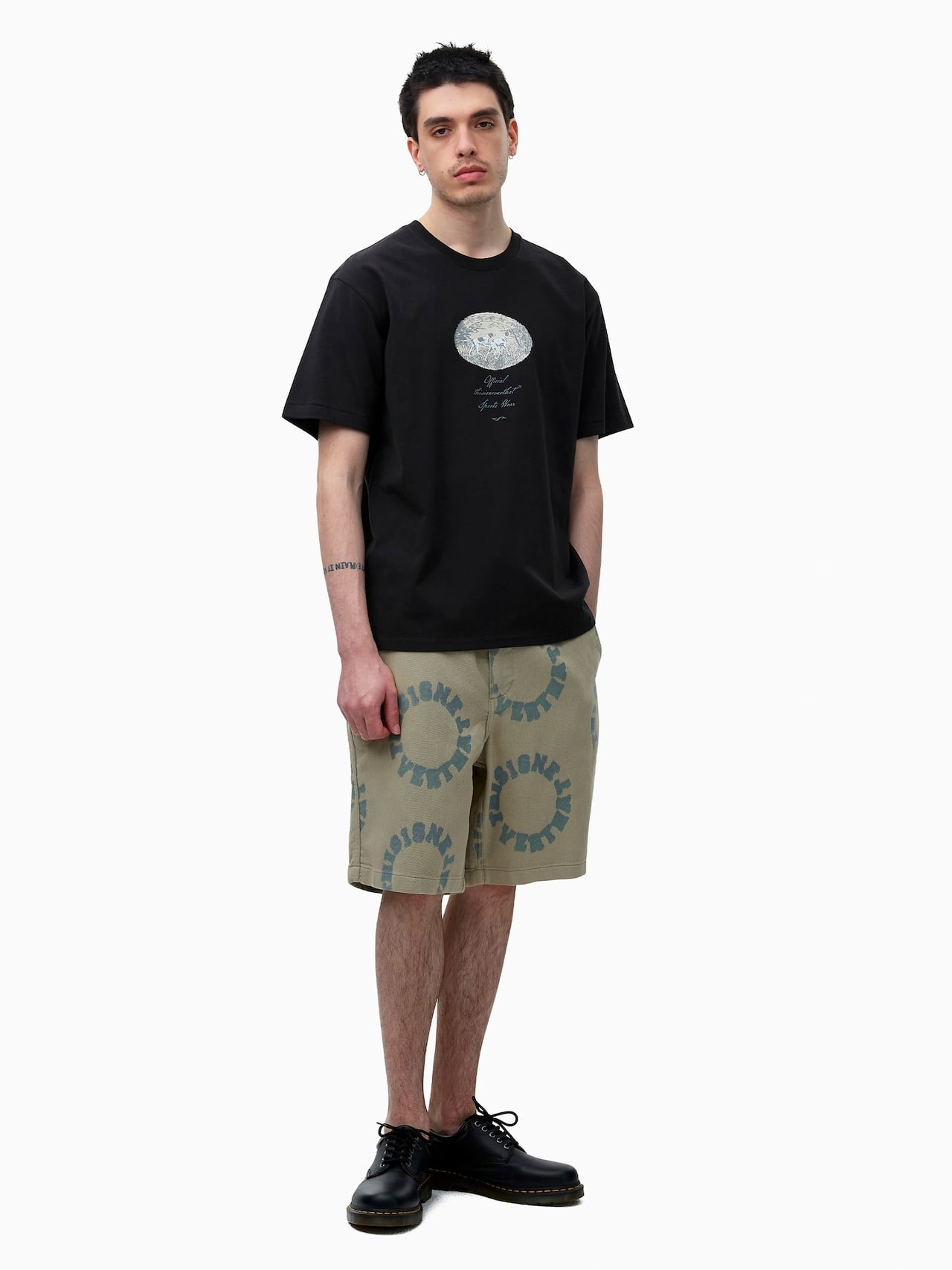 thisisneverthat - 2Tone Logo Jacquard Short (Beige) product image 6 | TRAB K-Fashion Australia