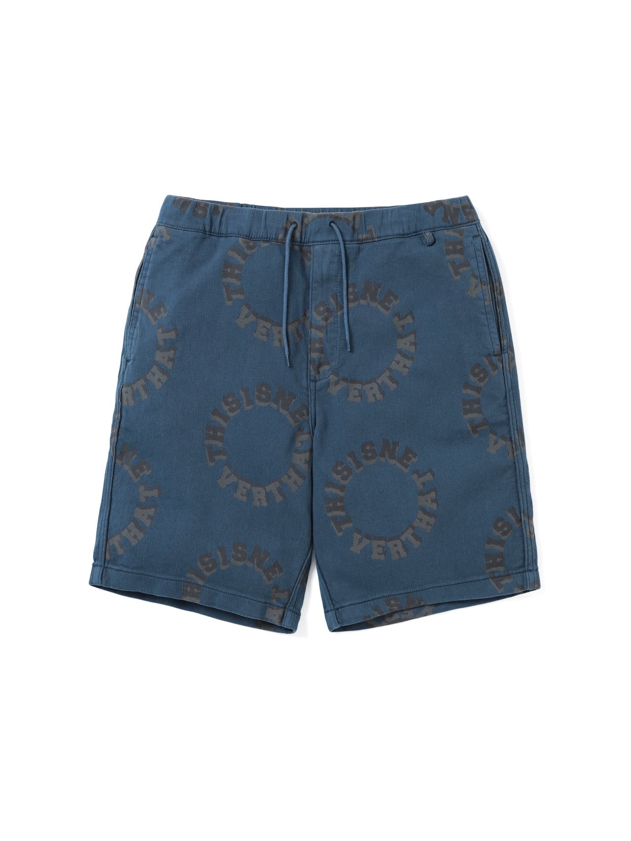 thisisneverthat - 2Tone Logo Jacquard Short (Blue) product image 1 | TRAB K-Fashion Australia