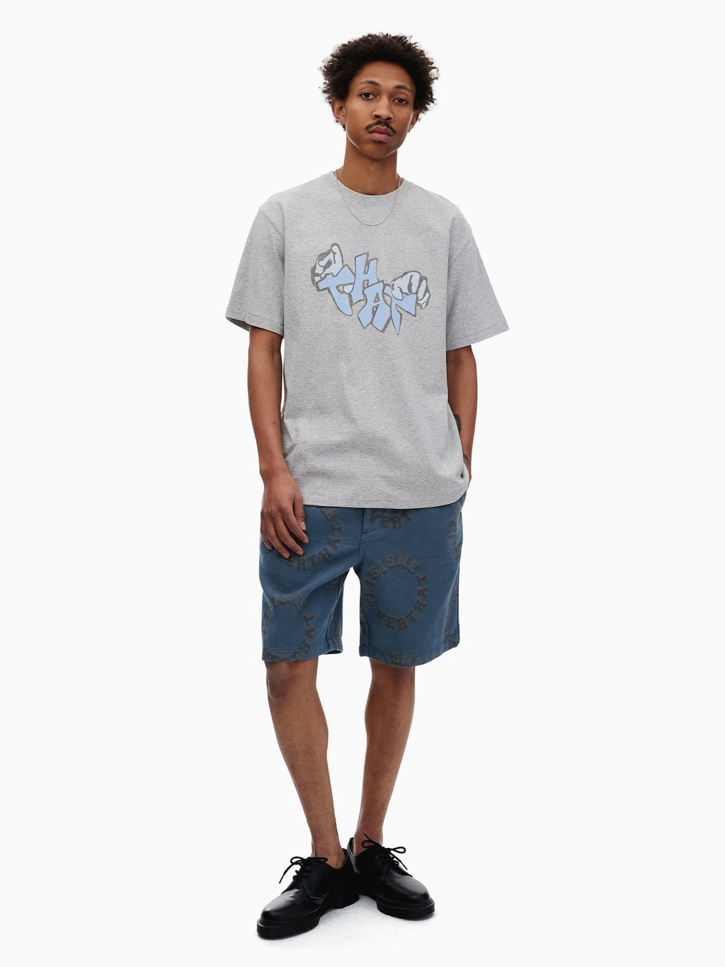thisisneverthat - 2Tone Logo Jacquard Short (Beige) product image 7 | TRAB K-Fashion Australia