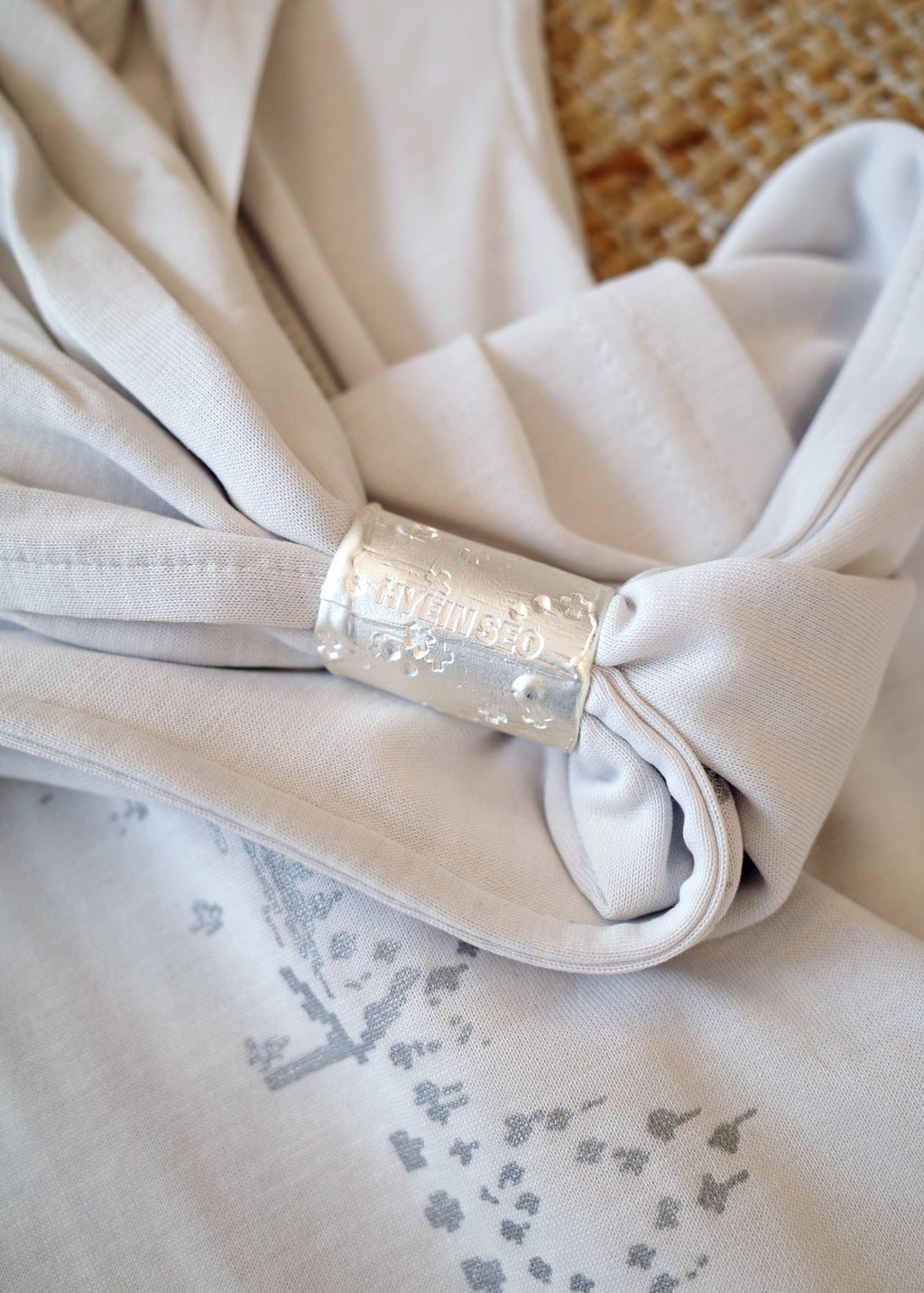Hyein Seo - Graphic Hood (Grey) product image 2 | TRAB K-Fashion Australia