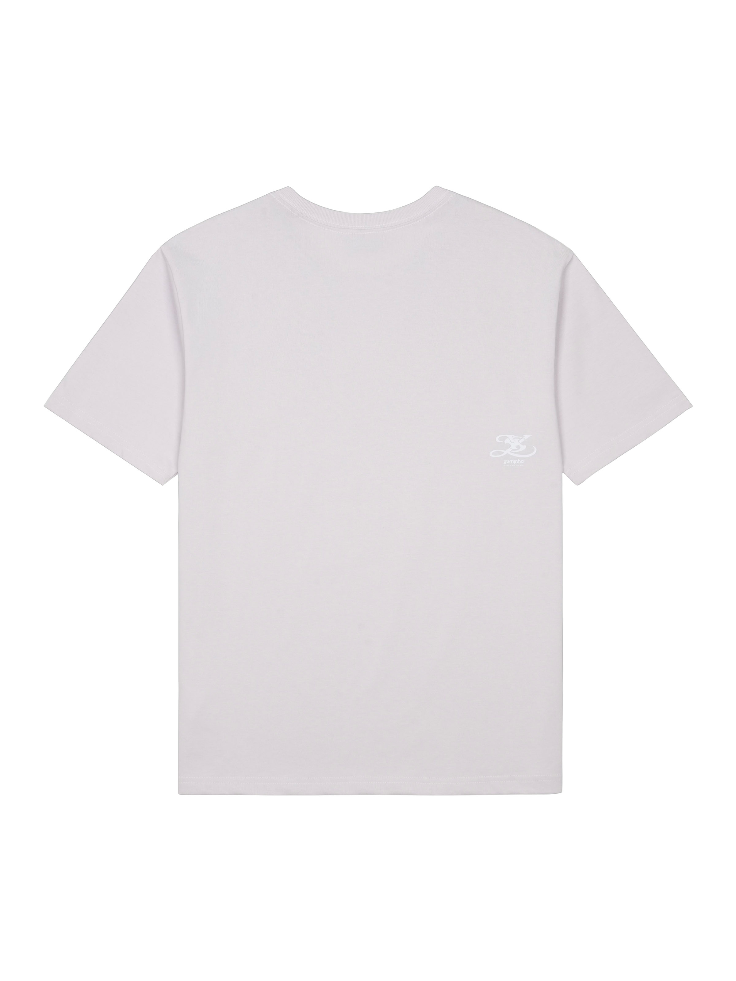 San San Gear - San San X Yuminha Kuruma T-Shirt (Light Purple) product image 2 | TRAB K-Fashion Australia