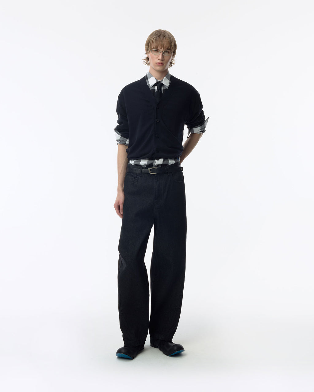 Ader Error - Sig; SV Tag jeans 05 (Noir) product image 9 | TRAB K-Fashion Australia