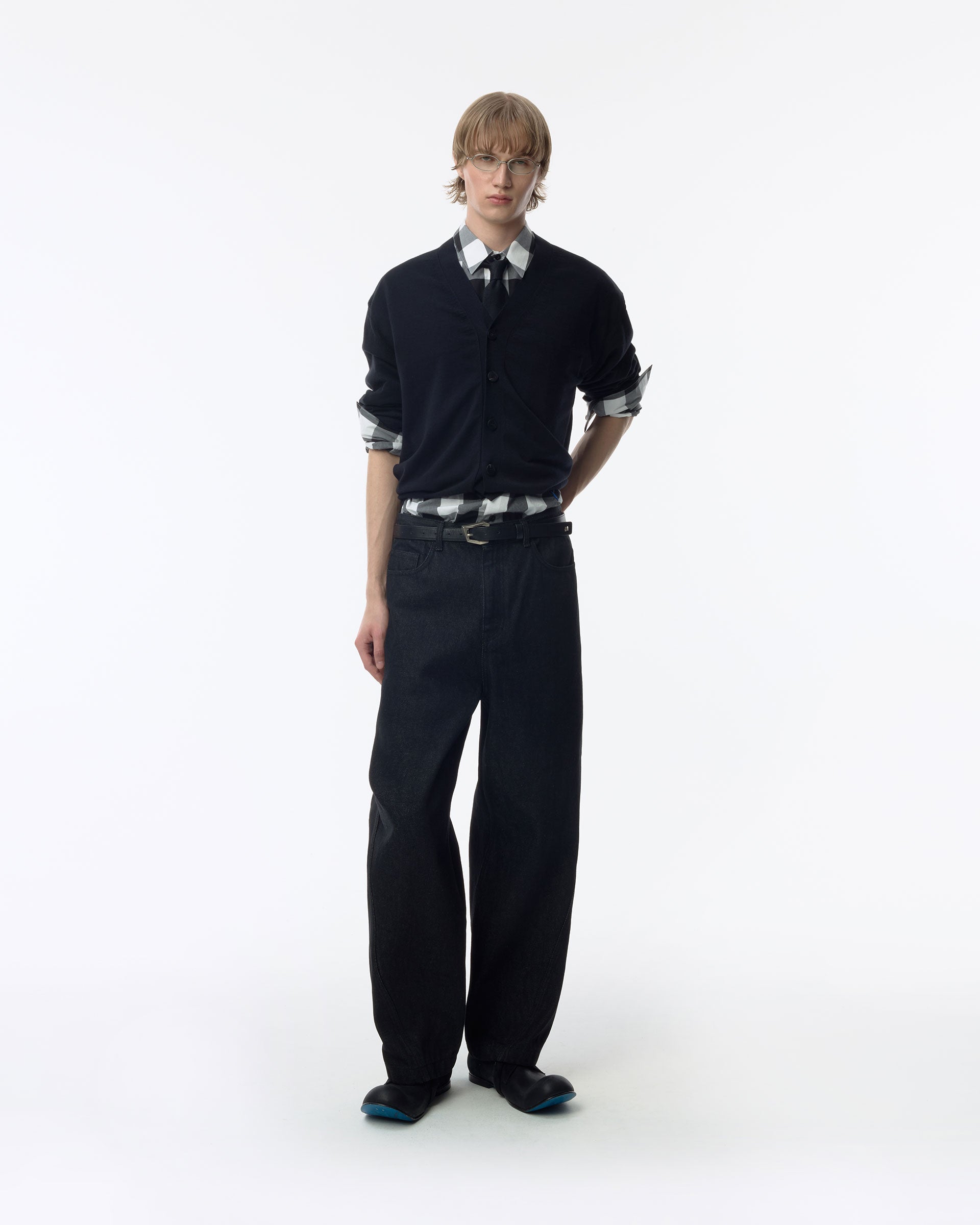 Ader Error - Sig; SV Tag jeans 05 (Noir) product image 9 | TRAB K-Fashion Australia