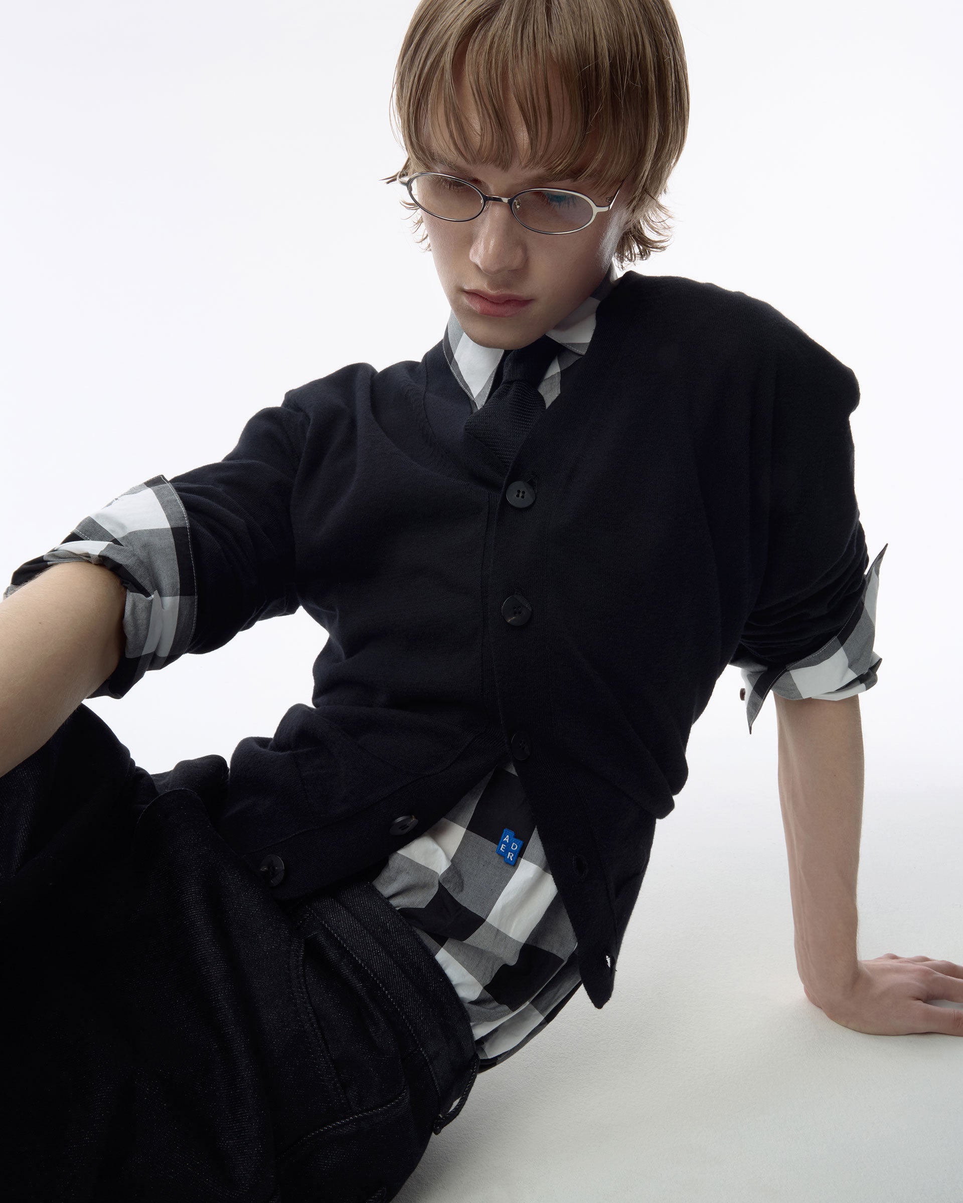 Ader Error - Sig; SV Tag jeans 05 (Noir) product image 18 | TRAB K-Fashion Australia
