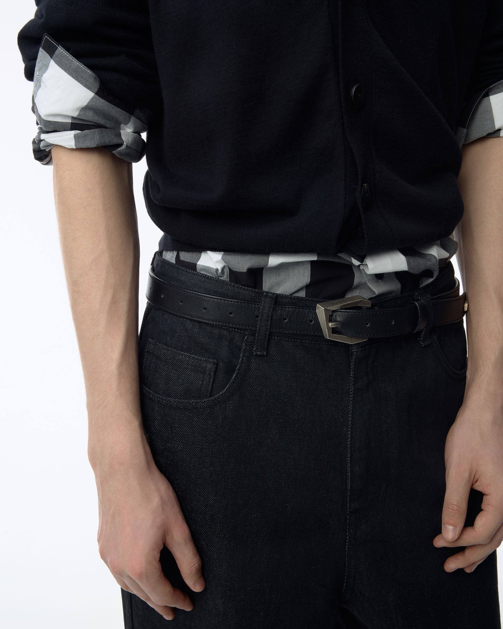 Ader Error - Sig; SV Tag jeans 05 (Noir) product image 12 | TRAB K-Fashion Australia