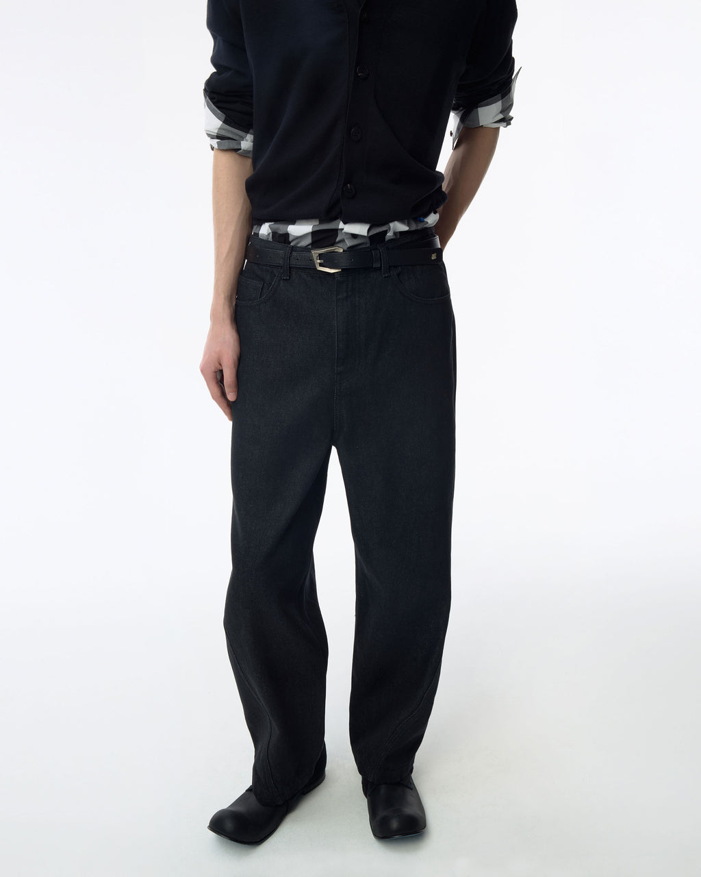 Ader Error - Sig; SV Tag jeans 05 (Noir) product image 13 | TRAB K-Fashion Australia