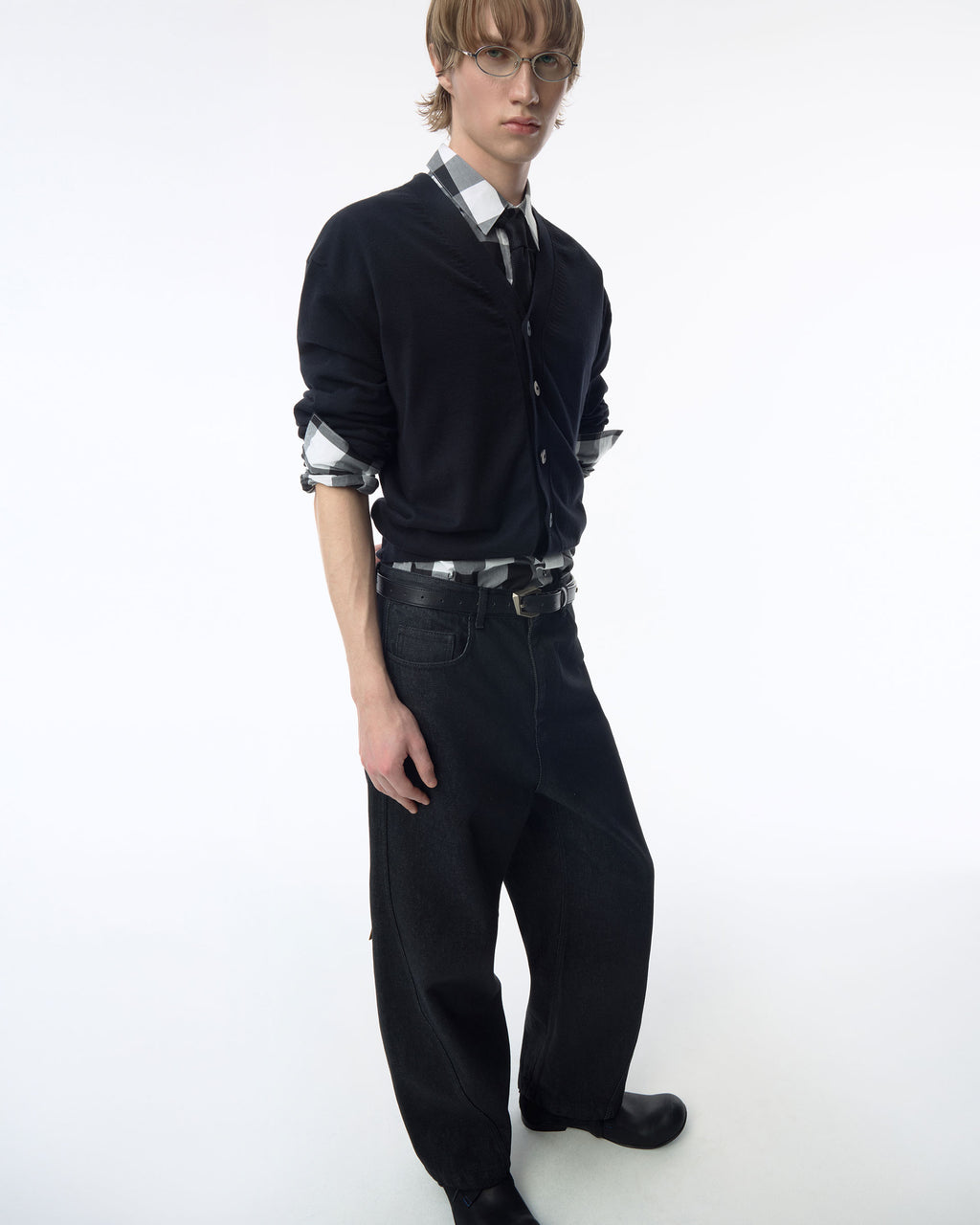 Ader Error - Sig; SV Tag jeans 05 (Noir) product image 14 | TRAB K-Fashion Australia