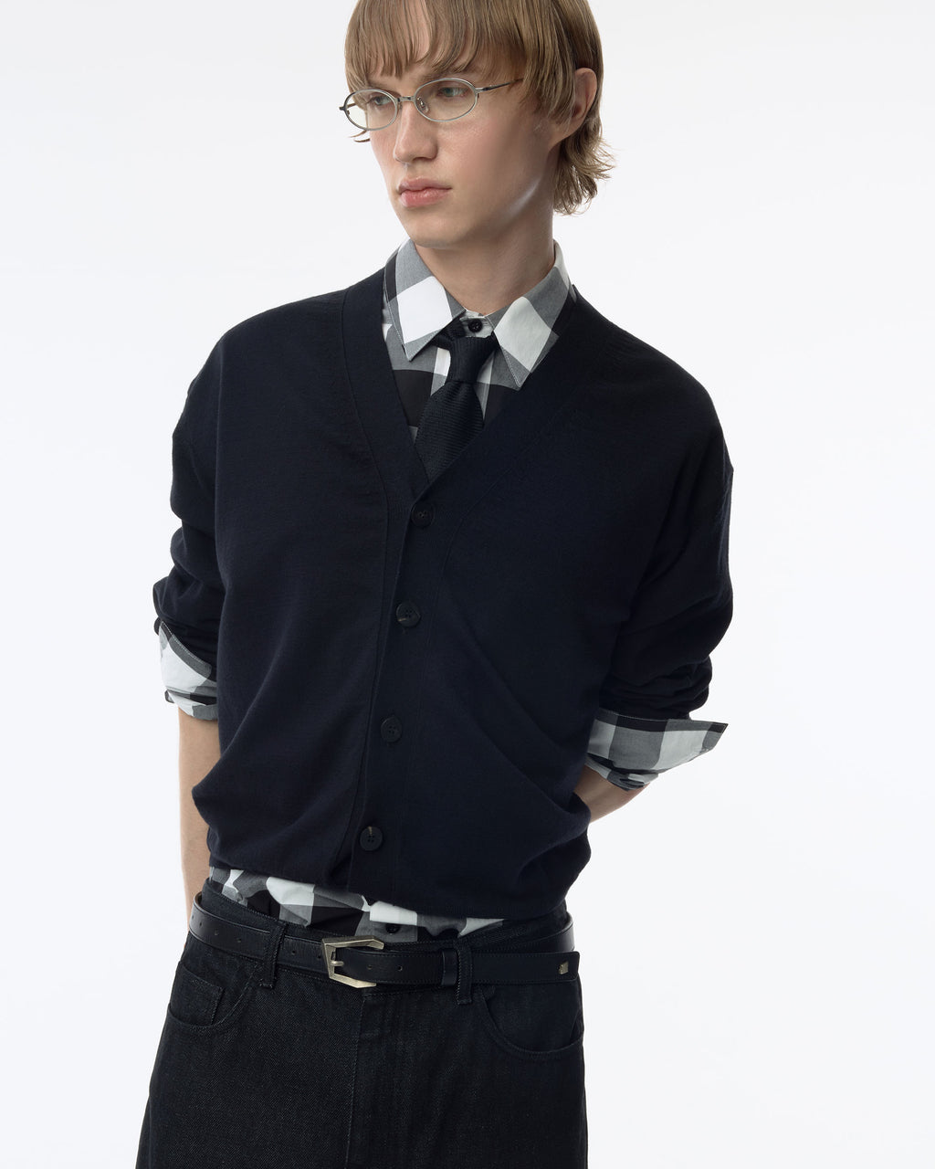 Ader Error - Sig; SV Tag jeans 05 (Noir) product image 16 | TRAB K-Fashion Australia