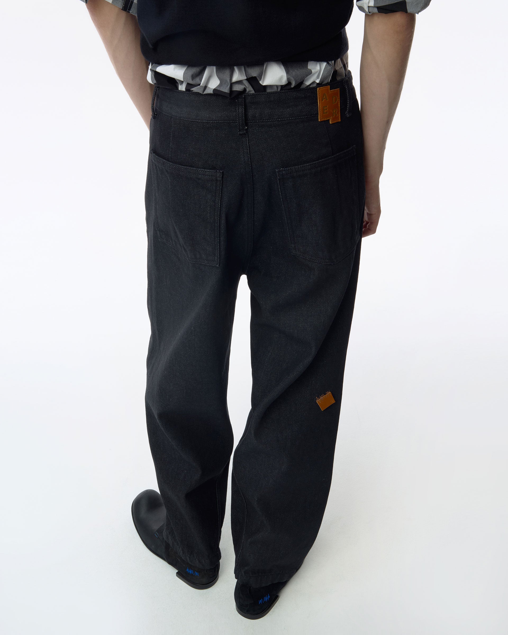 Ader Error - Sig; SV Tag jeans 05 (Noir) product image 17 | TRAB K-Fashion Australia