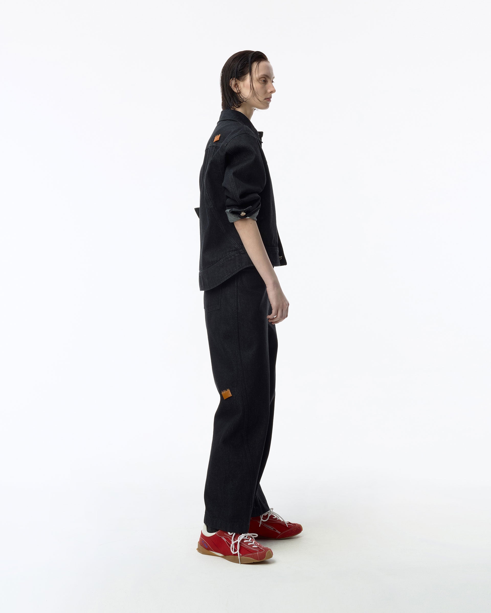 Ader Error - Sig; SV Tag jeans 05 (Noir) product image 2 | TRAB K-Fashion Australia