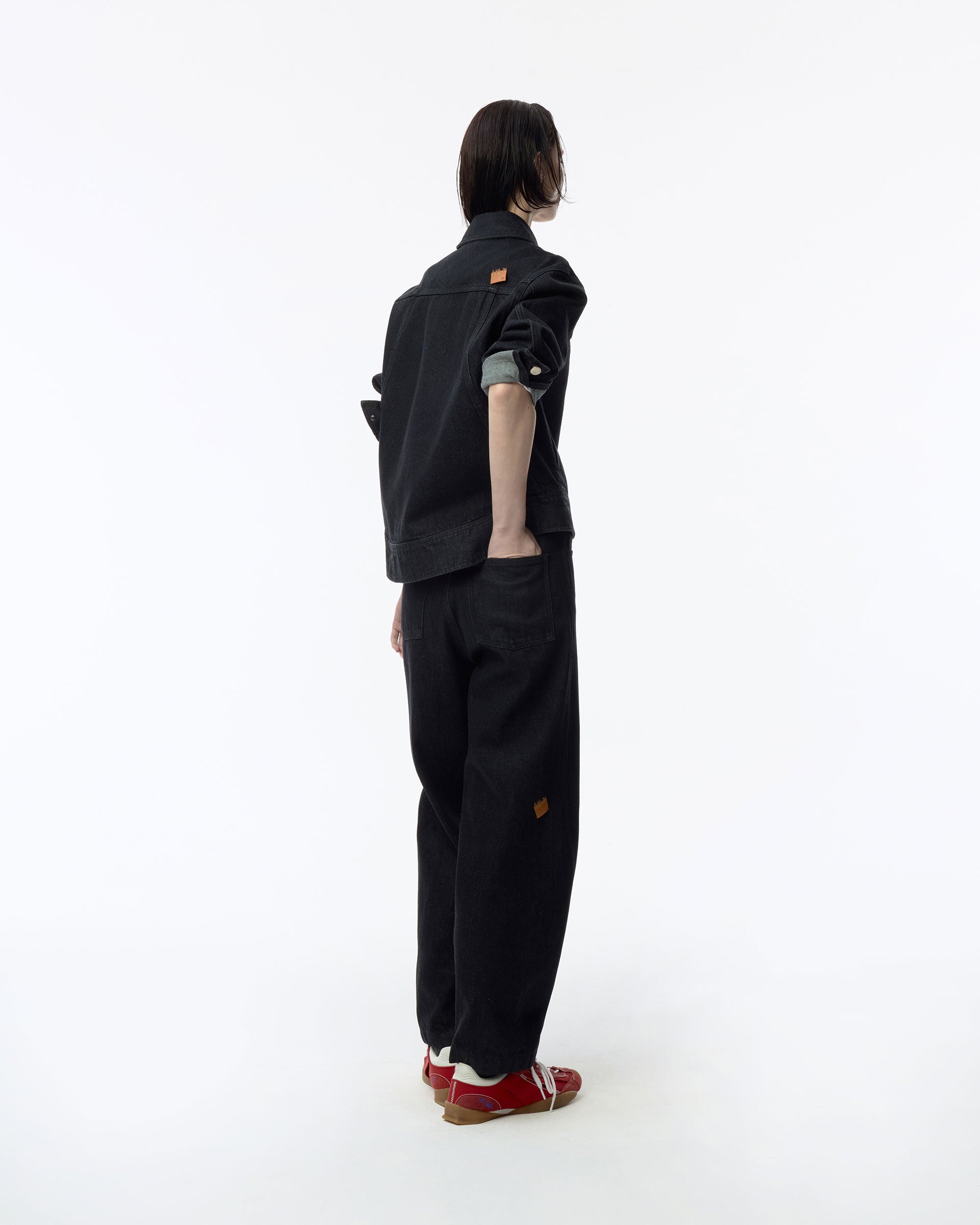 Ader Error - Sig; SV Tag jeans 05 (Noir) product image 3 | TRAB K-Fashion Australia