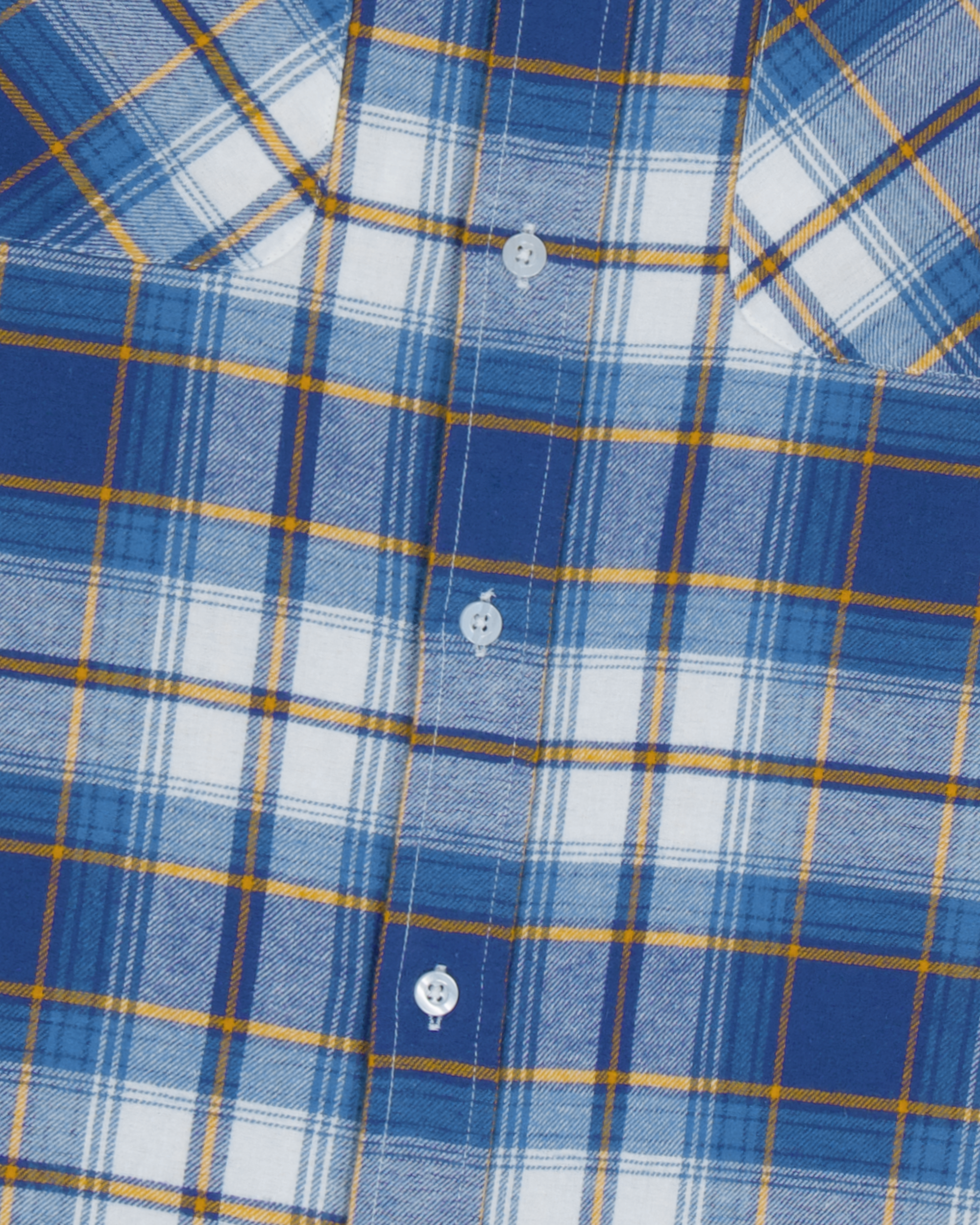 yeseyesee - Flannel Check Shirt (Blue) product image 5 | TRAB K-Fashion Australia