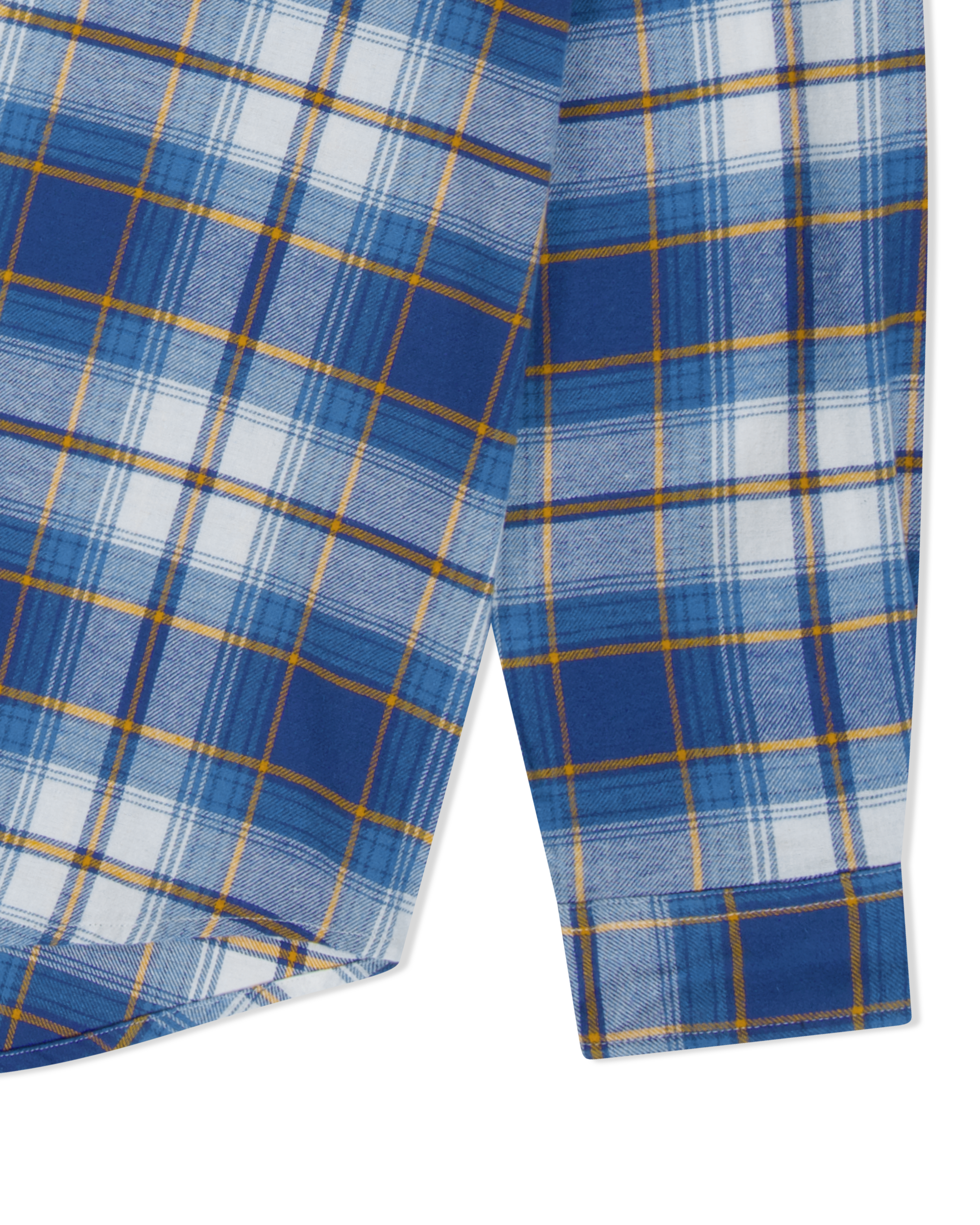 yeseyesee - Flannel Check Shirt (Blue) product image 6 | TRAB K-Fashion Australia