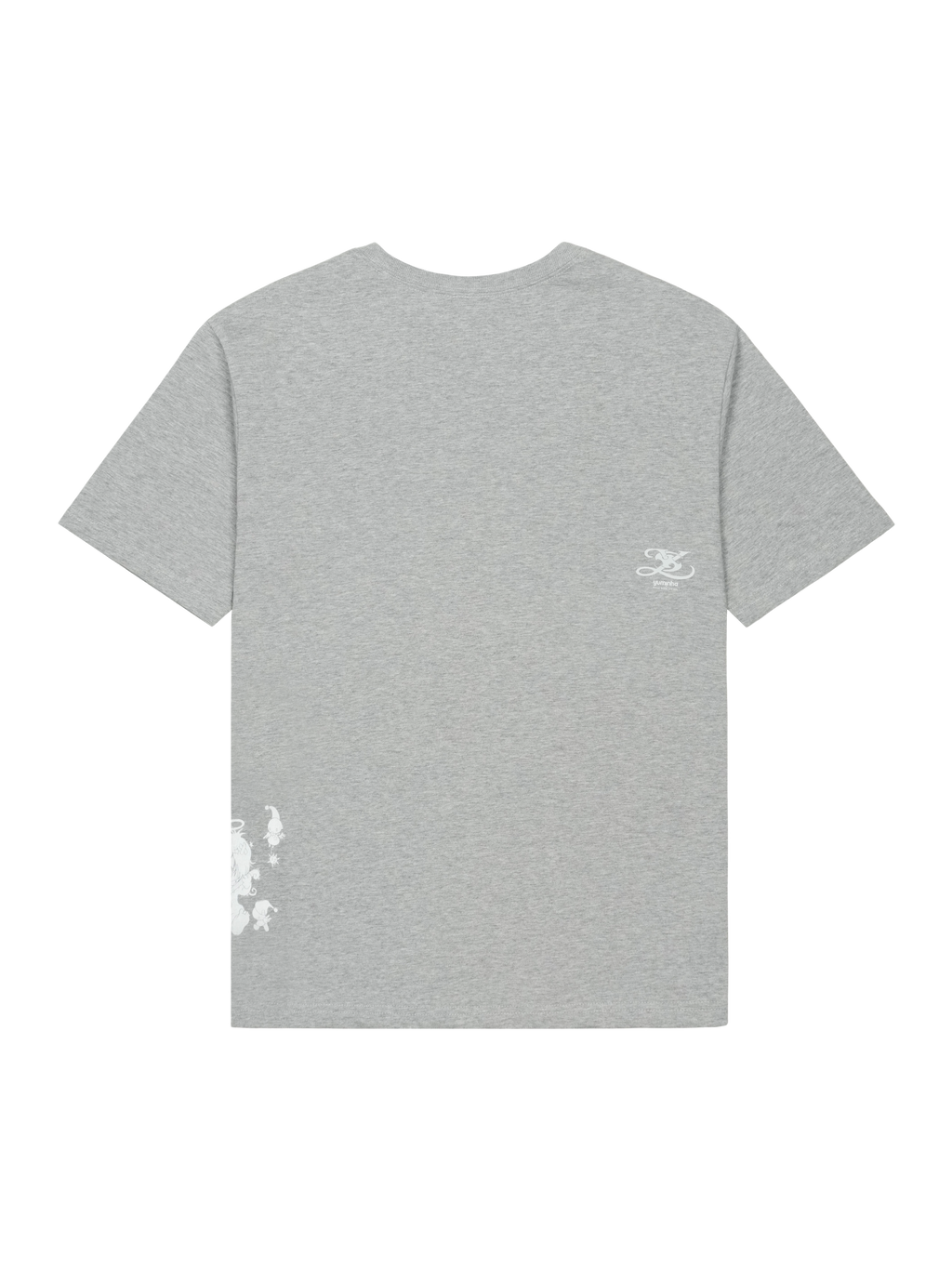 San San Gear - San San X Yuminha Angel T-Shirt (Melange Grey) product image 2 | TRAB K-Fashion Australia