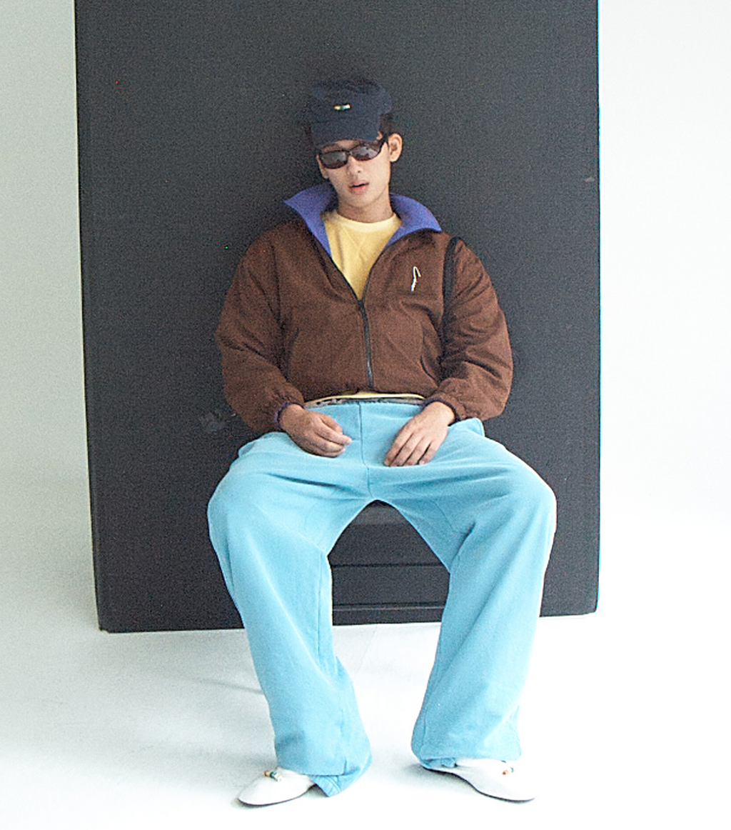 Llege - Reversible Fleece Track Jumper (Brown) product image 10 | TRAB K-Fashion Australia
