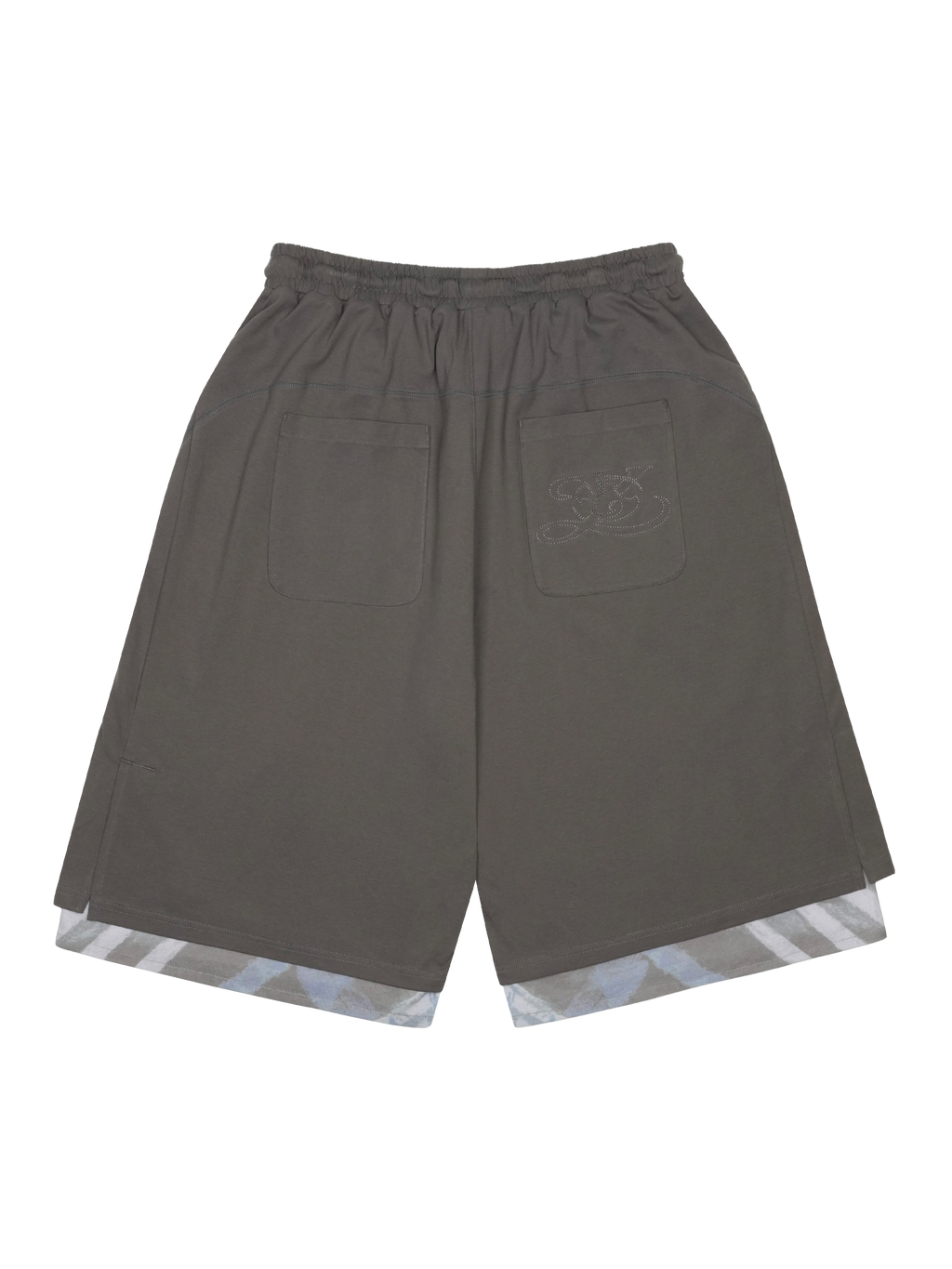 San San Gear - San San X Yuminha Sweatshorts (Charcoal) product image 2 | TRAB K-Fashion Australia